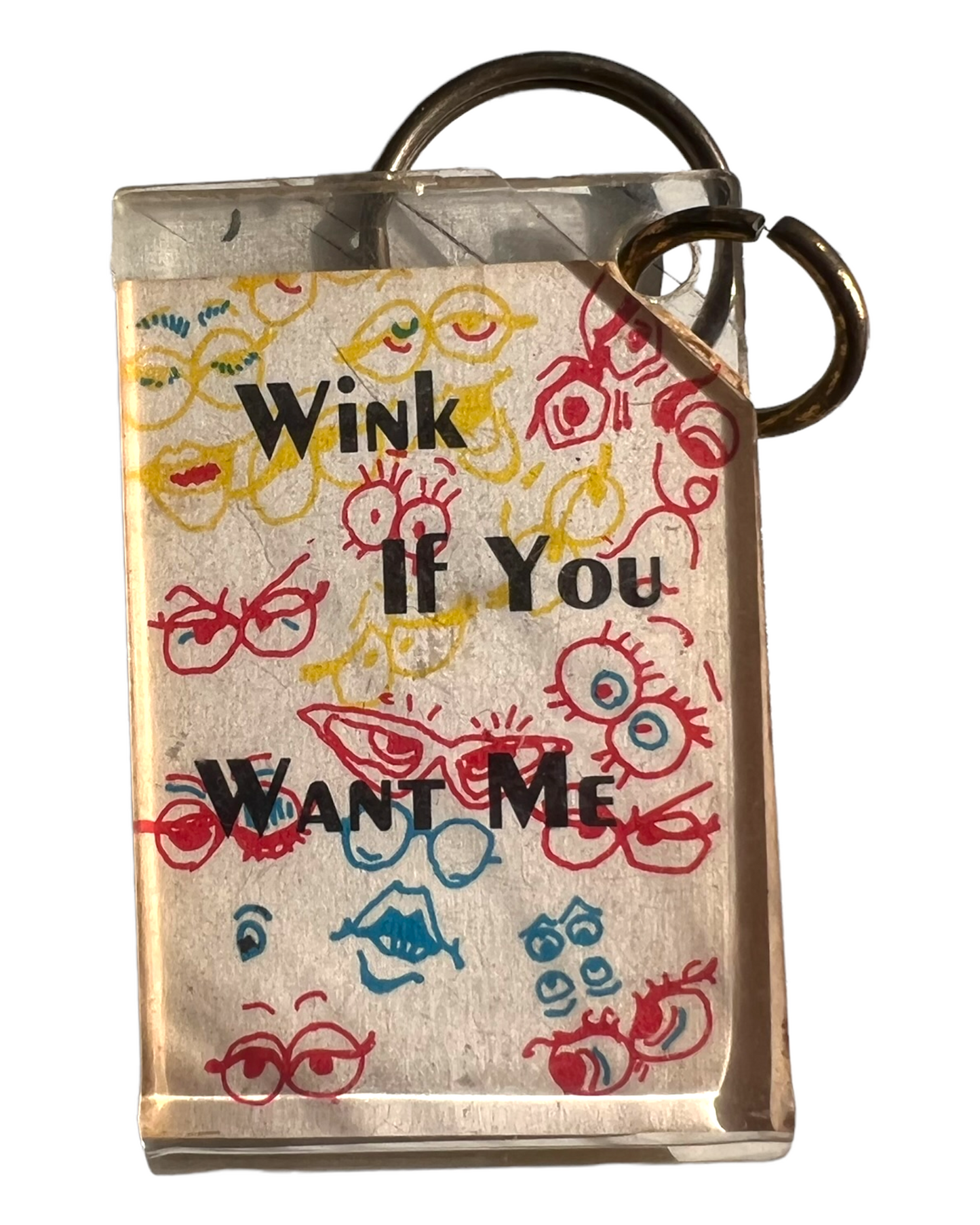 Vintage Cheeky Keychain