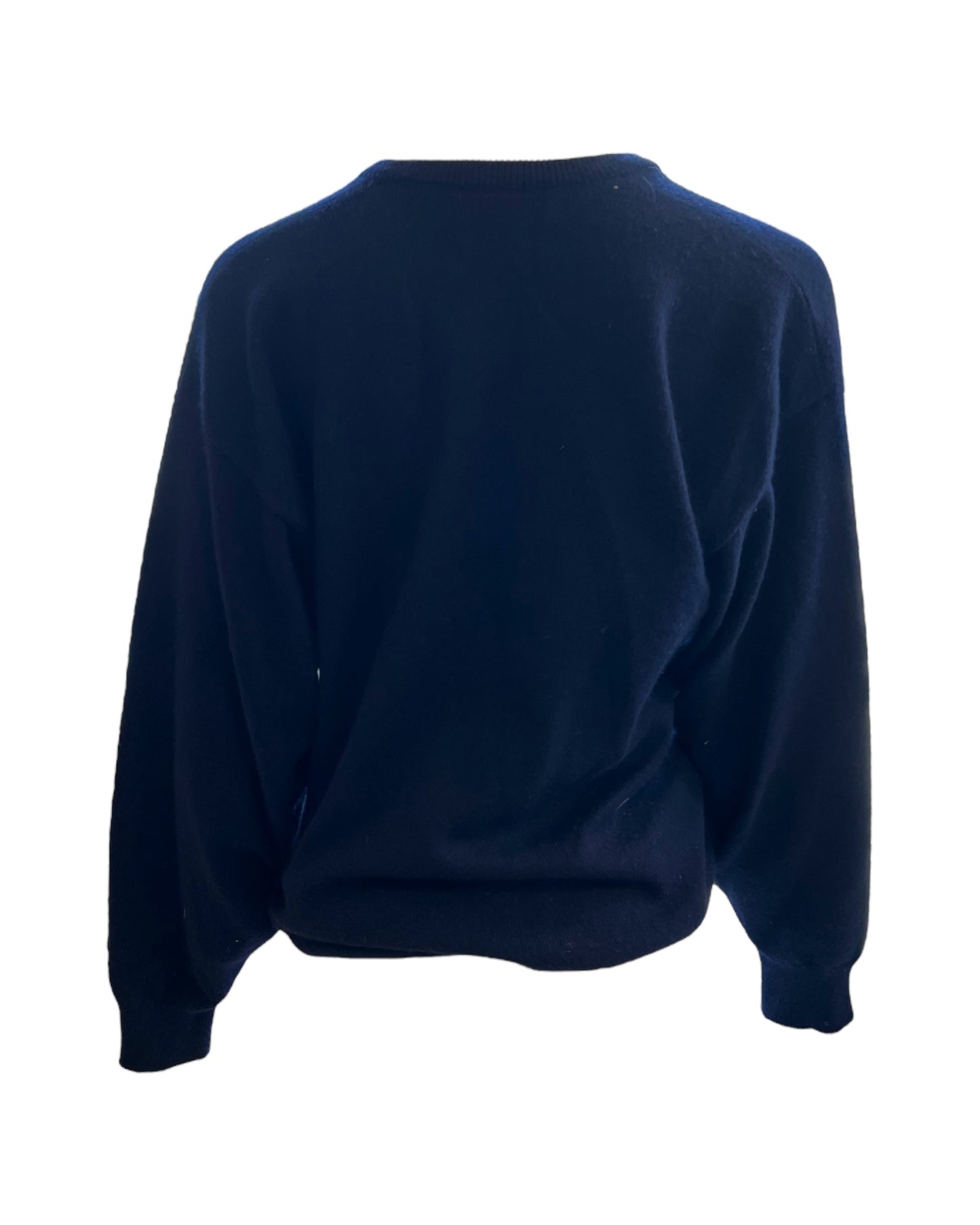 Vintage Royal Birkdale Navy Blue Lamora Wool Sweater