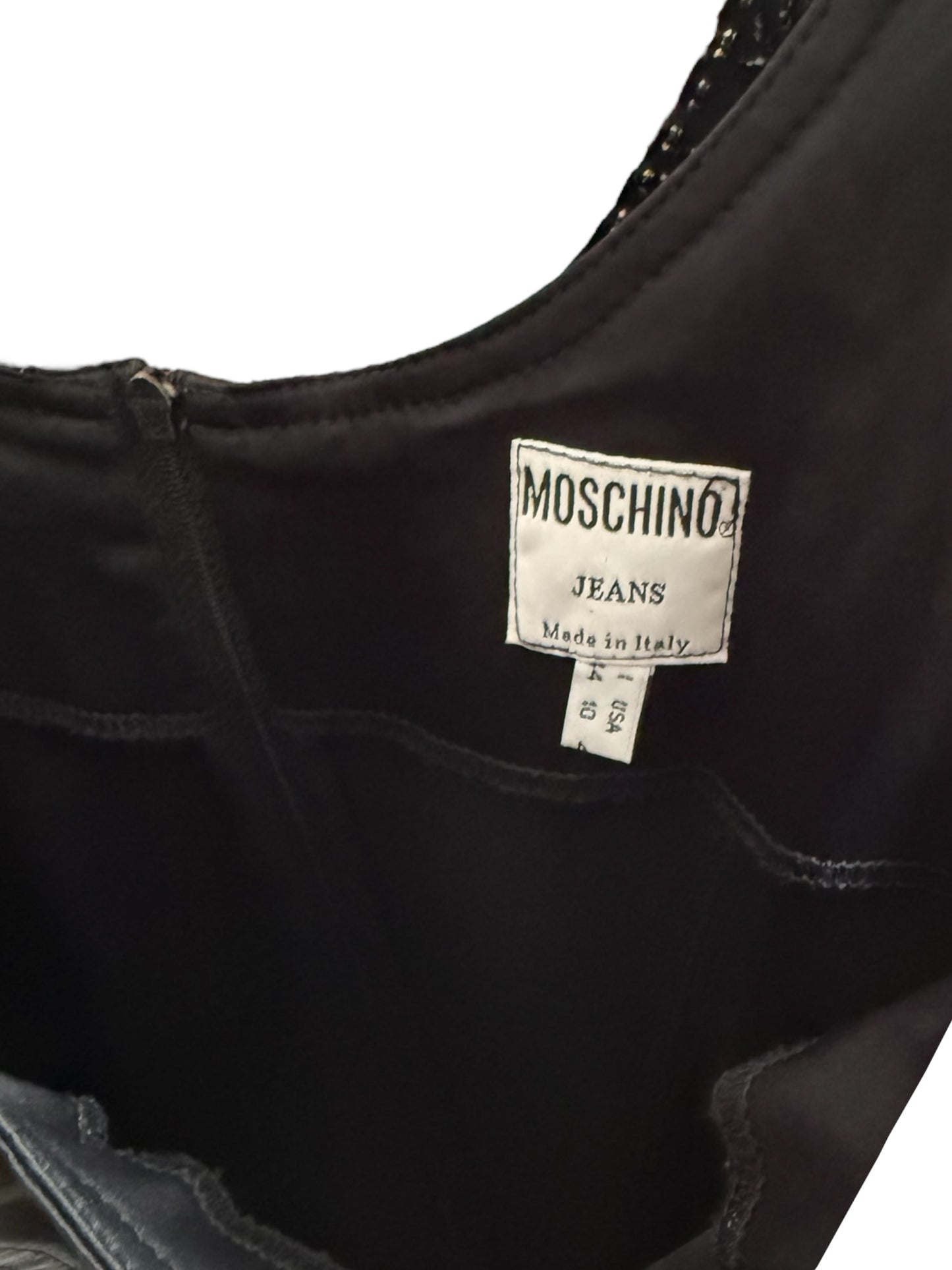 Vintage 1980s Moschino Perfect Little Black Dress