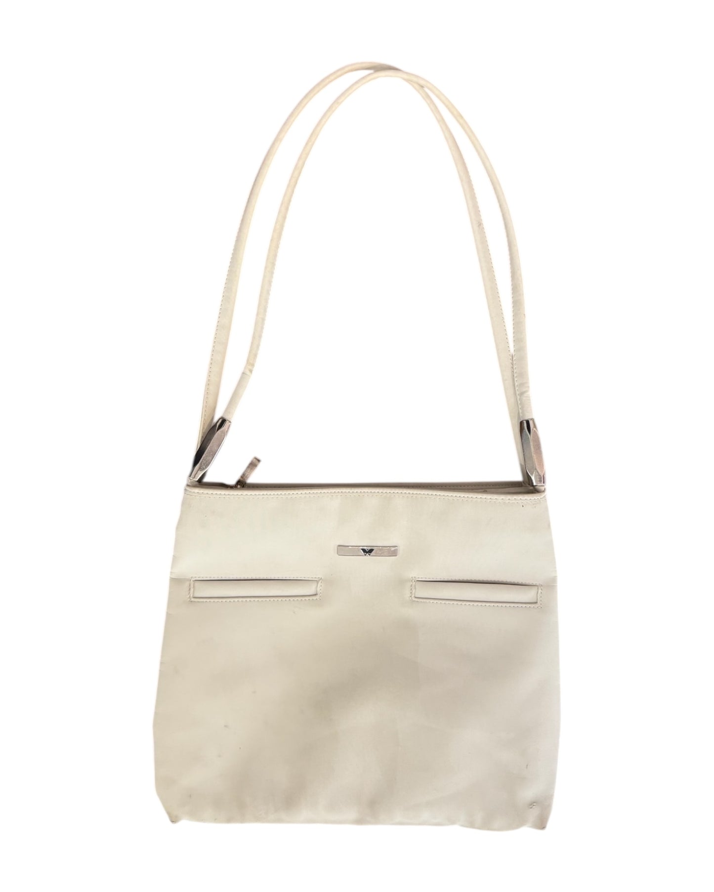 Vintage Y2K White Butterfly Shoulder Bag