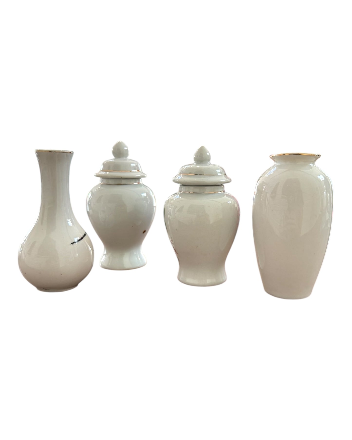 Vintage Mini Ginger Jars