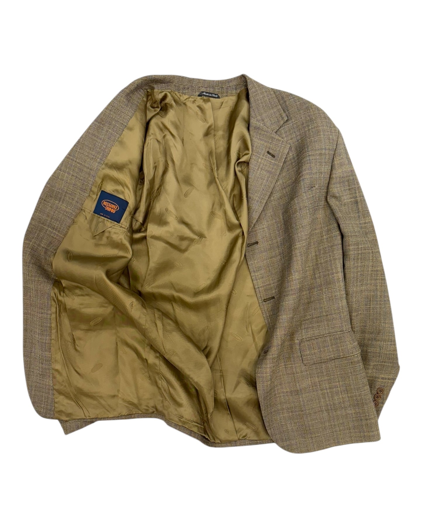 Vintage Missoni Plaid Suit Jacket