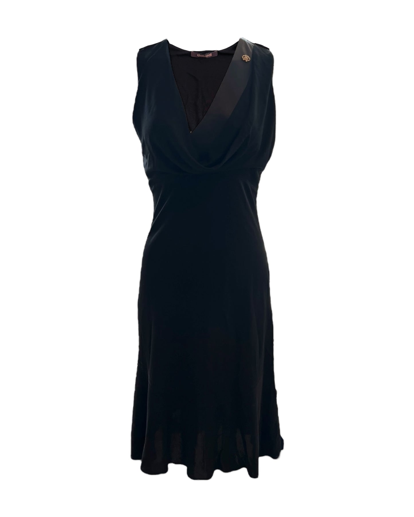 Vintage 2008 Roberto Cavalli Black Dress