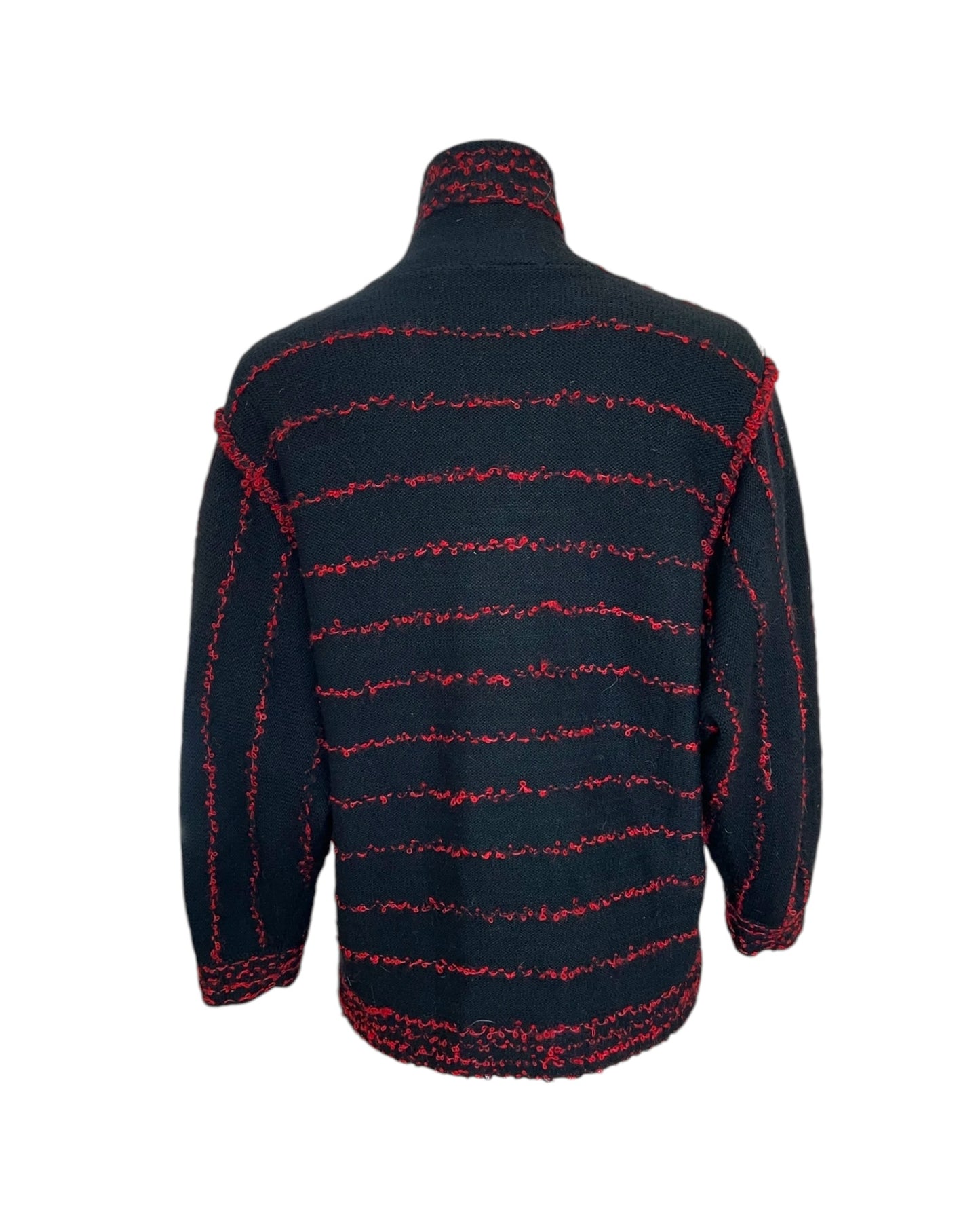 Vintage Adolfo Wool Evening Jacket