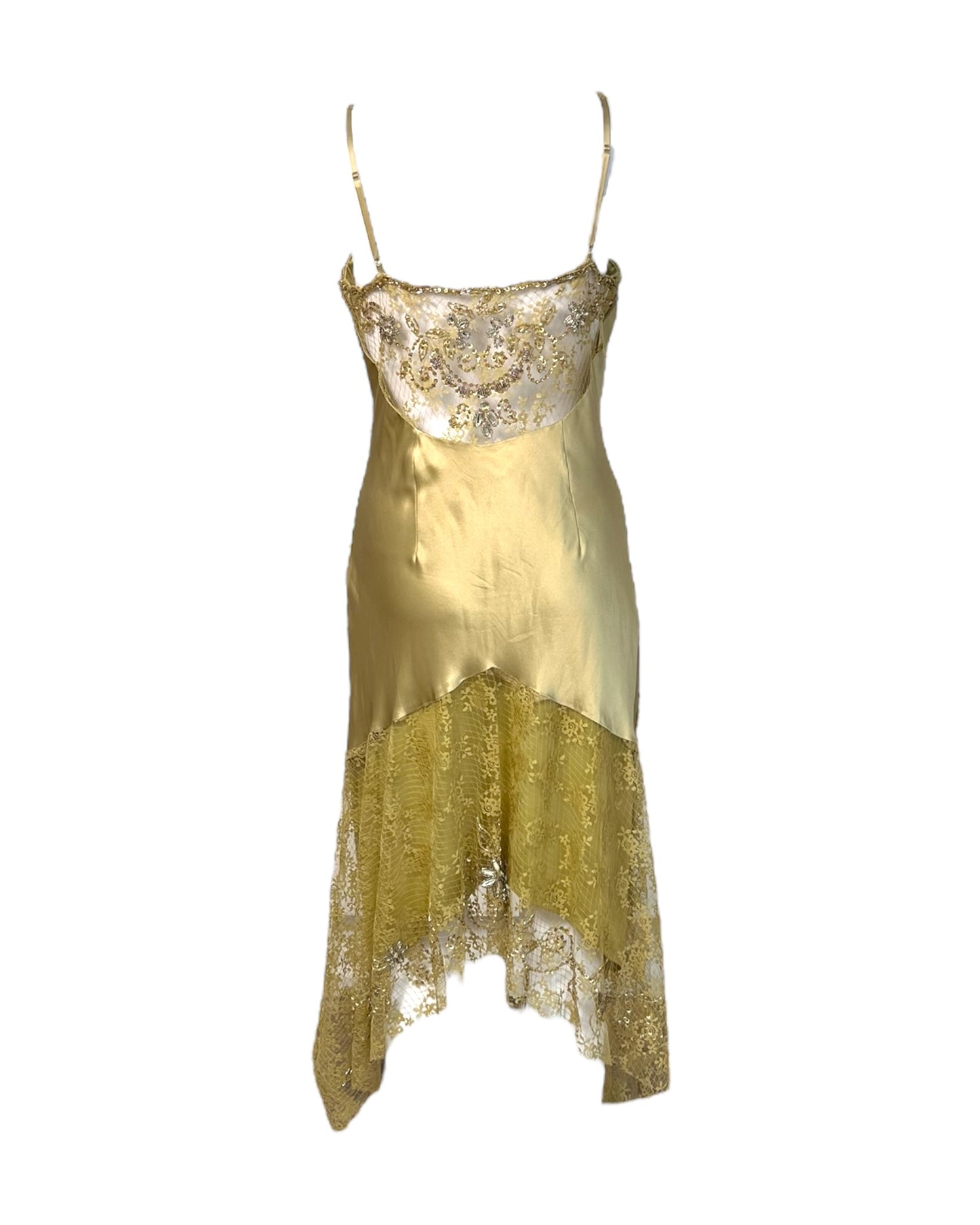Vintage Sue Wong Golden Dress