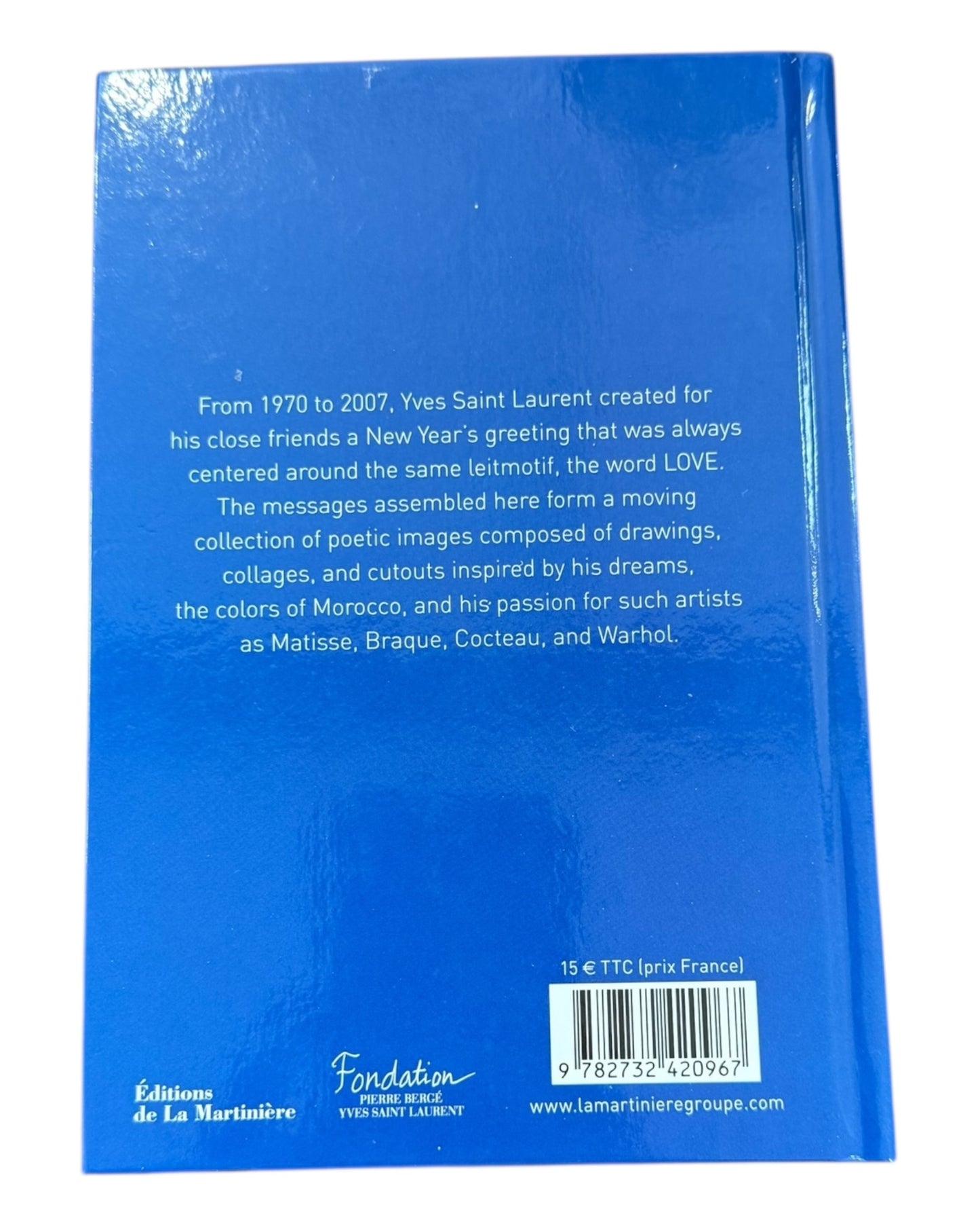 Pre-Loved 2018 Yves Saint Laurent "LOVE" Coffee Table Book