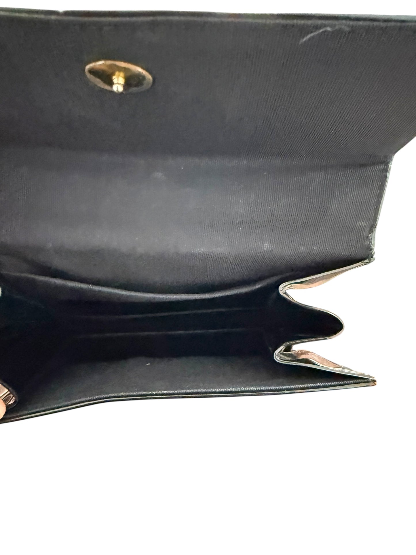 Vintage Black Patent Leather Purse