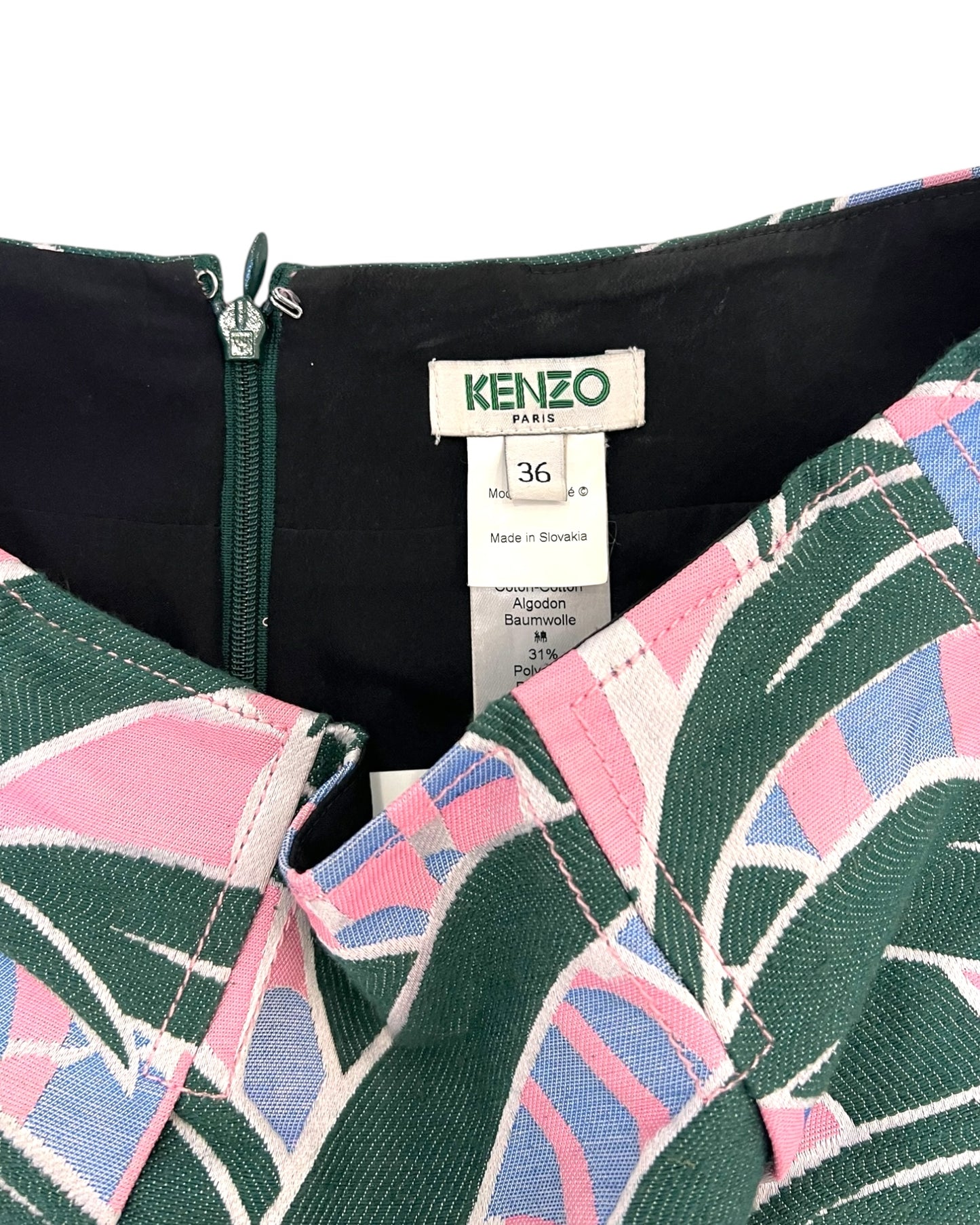 Vintage Kenzo Floral Mini Skirt