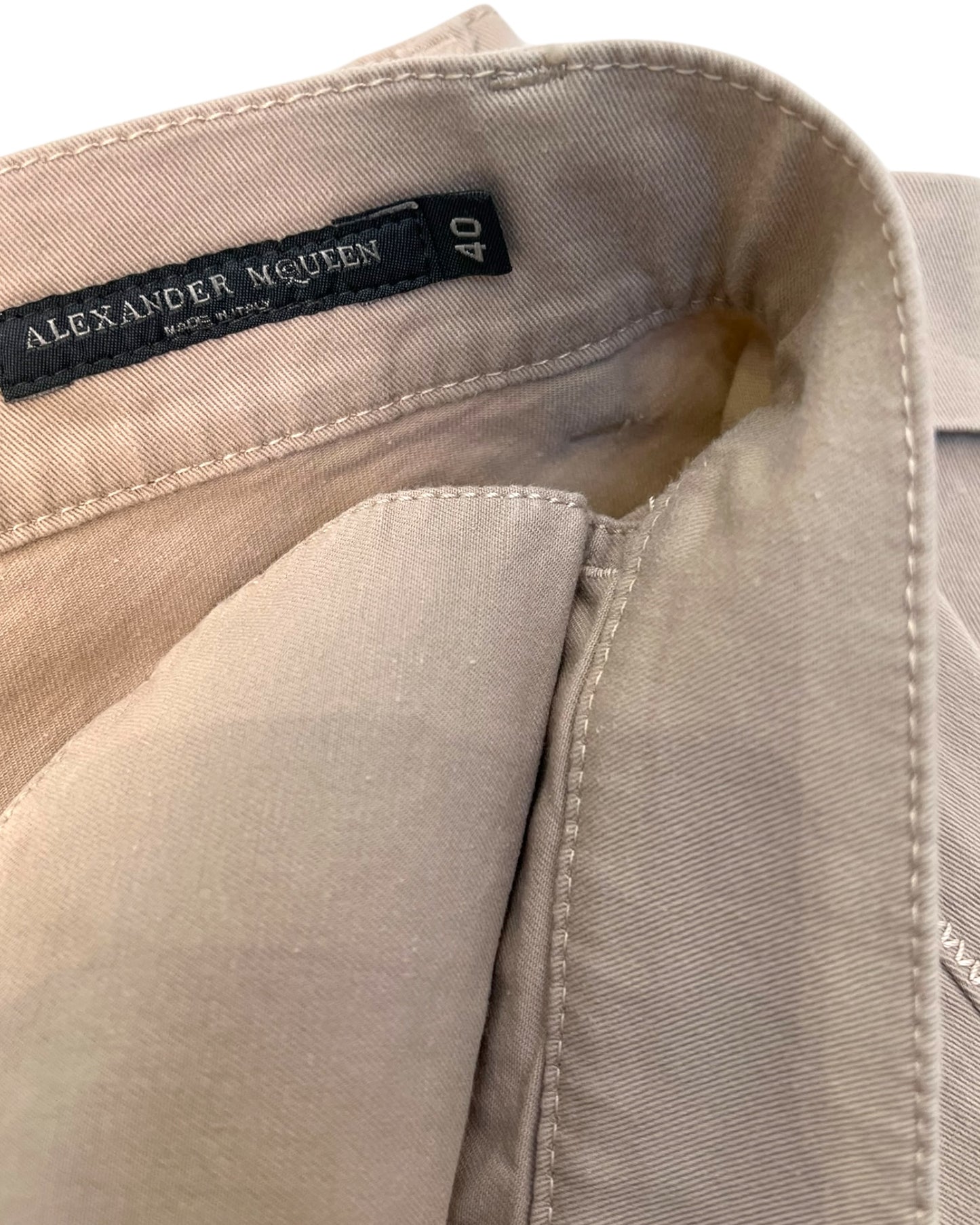 Vintage 2005 Alexander McQueen Jodhpur Skinny Pants