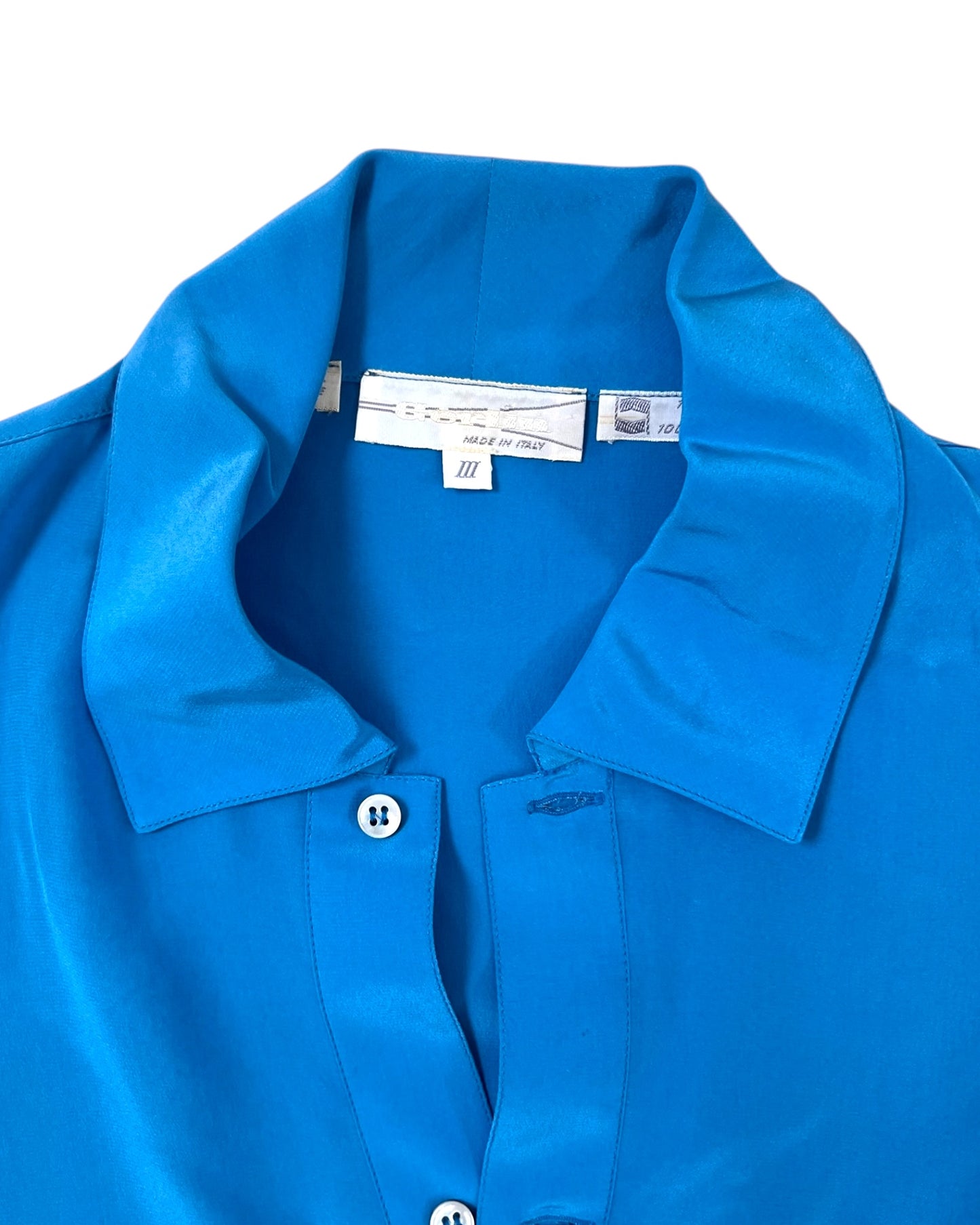 Vintage Gerlin Silk Polo Top