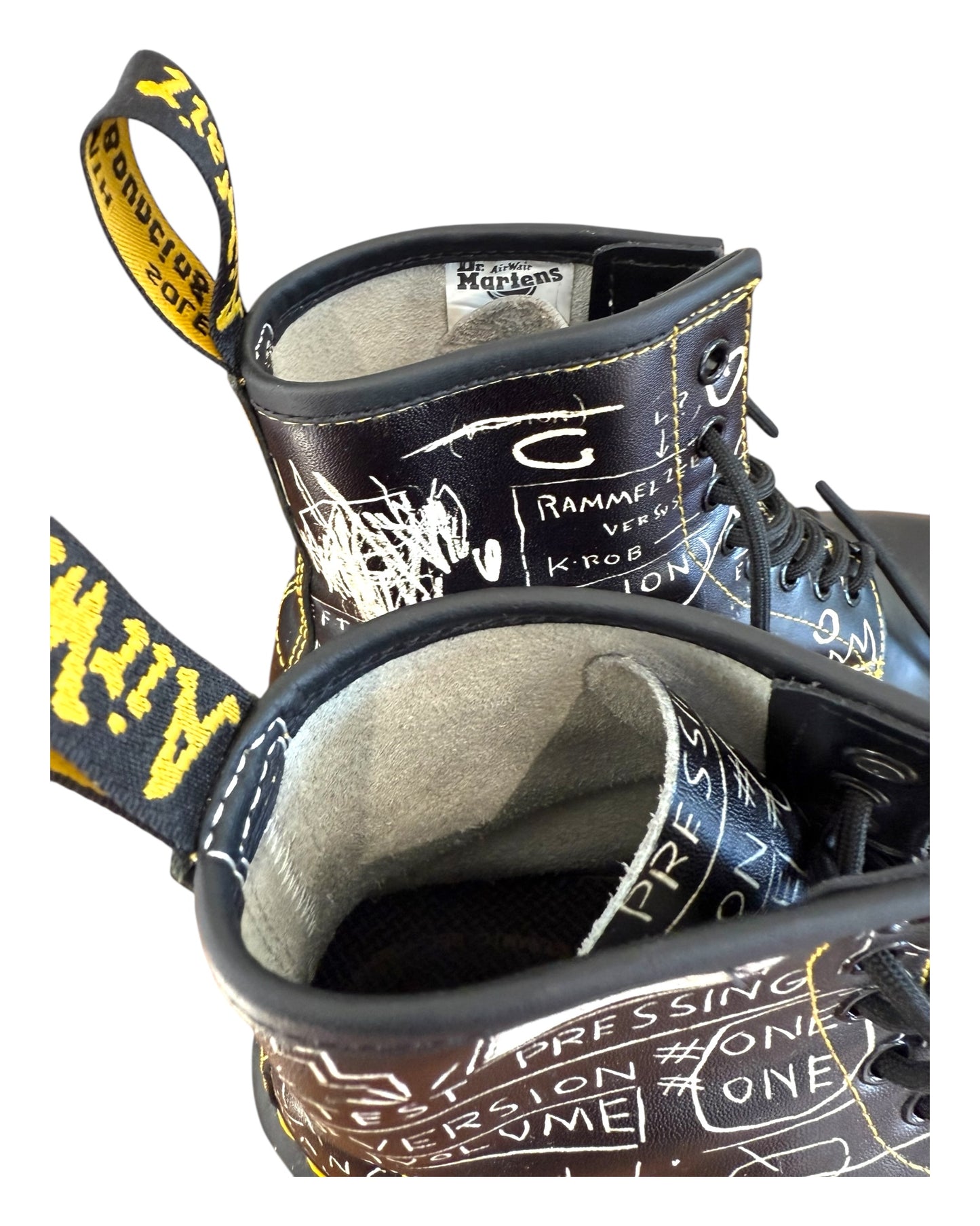 Pre-Loved Doc Marten X Basquiat Boots