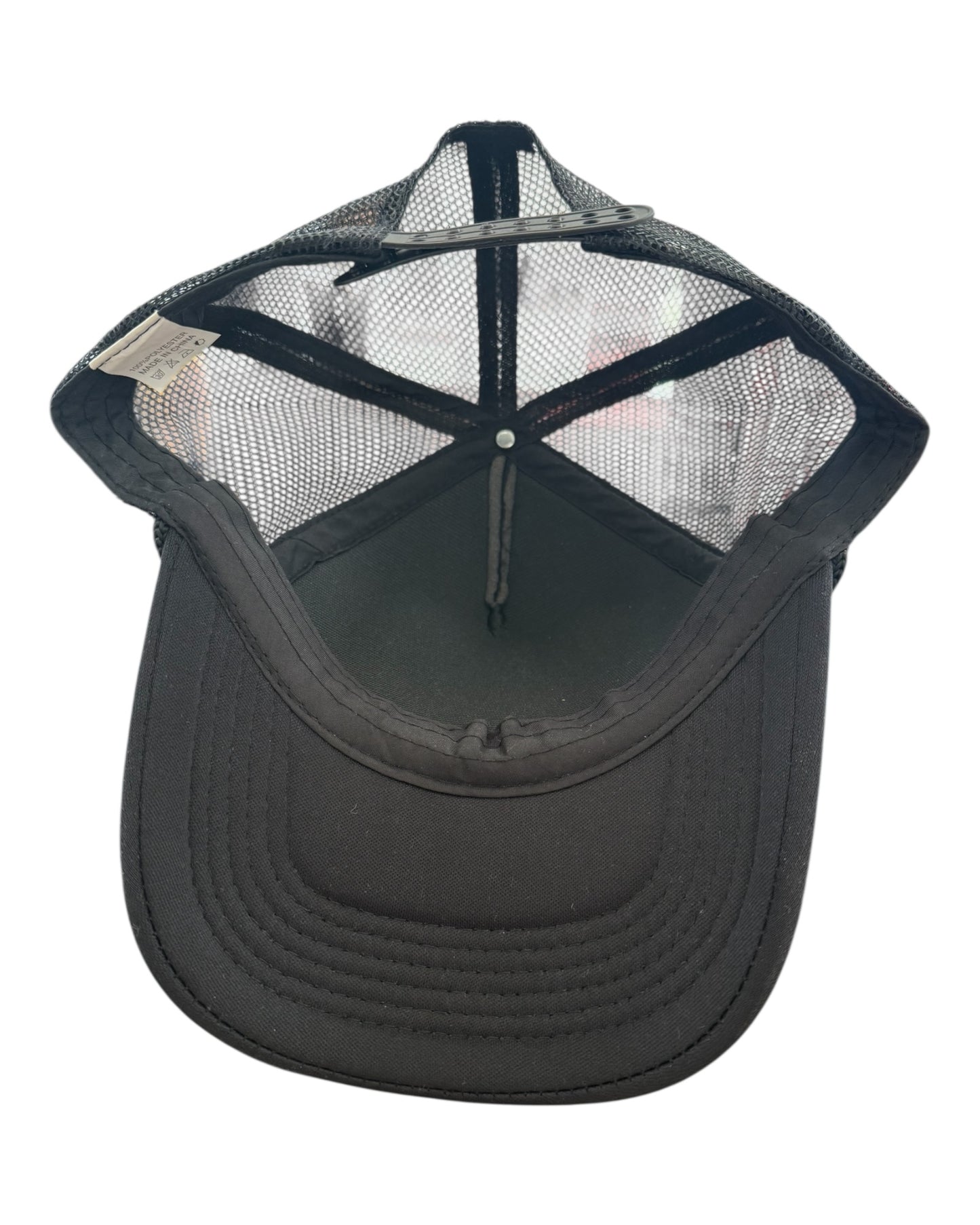 Pre-Loved Black Oyster Snap Back Hat