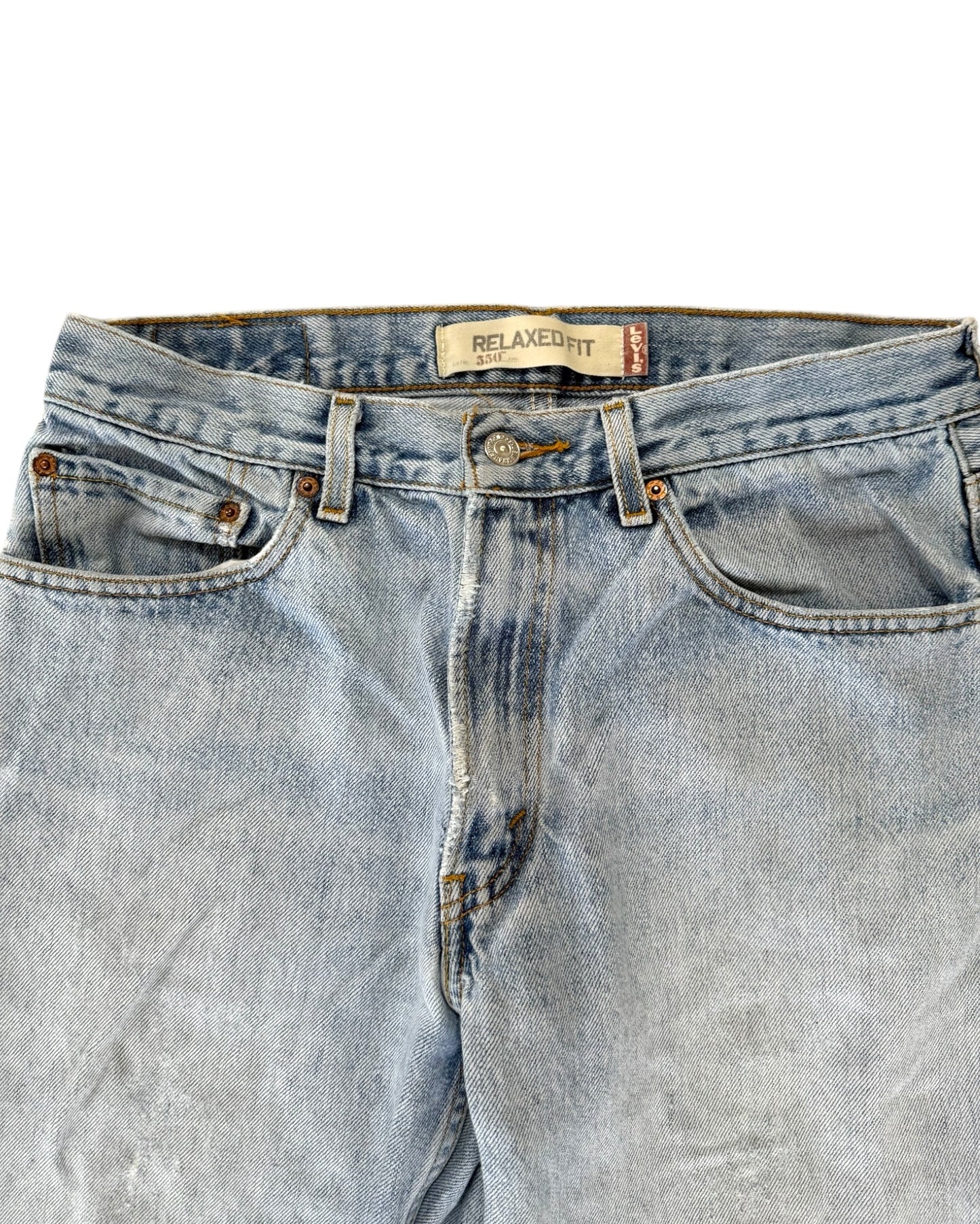 Vintage Light-Wash Levi's 550 Jeans