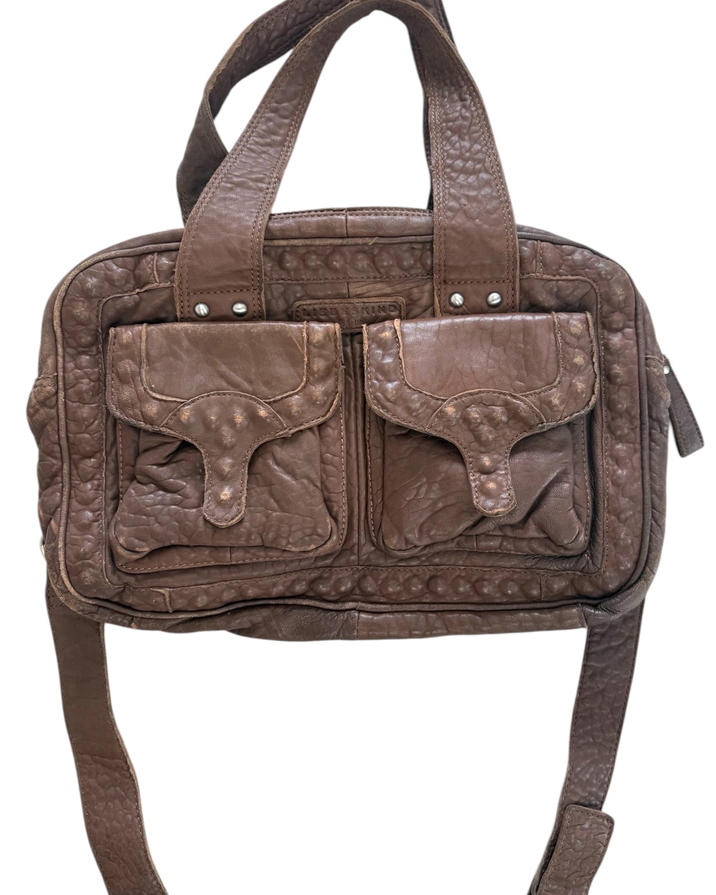 Vintage Liebeskind Berlin Brown Leather Bag