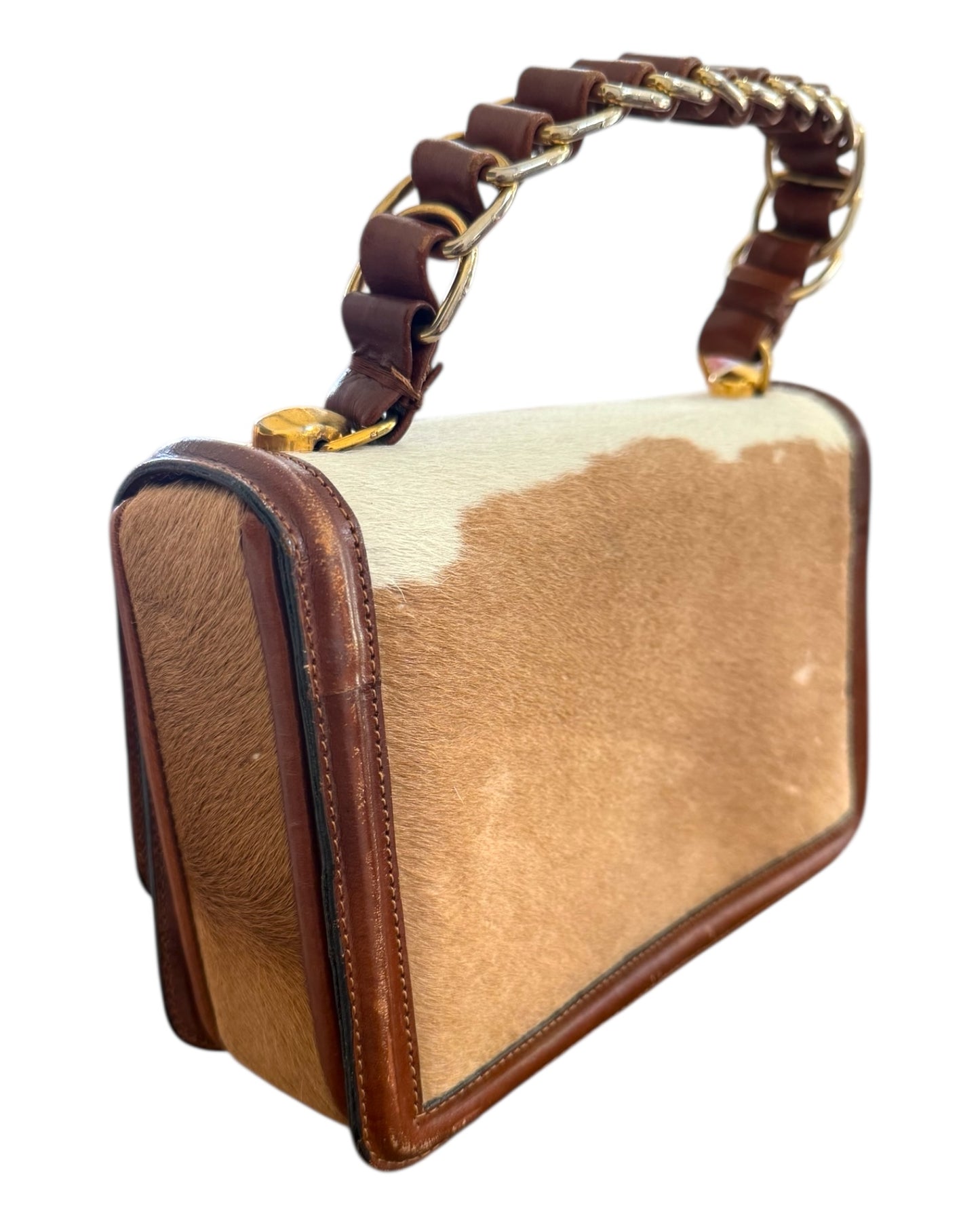 Vintage 1960s Calfskin Handbag
