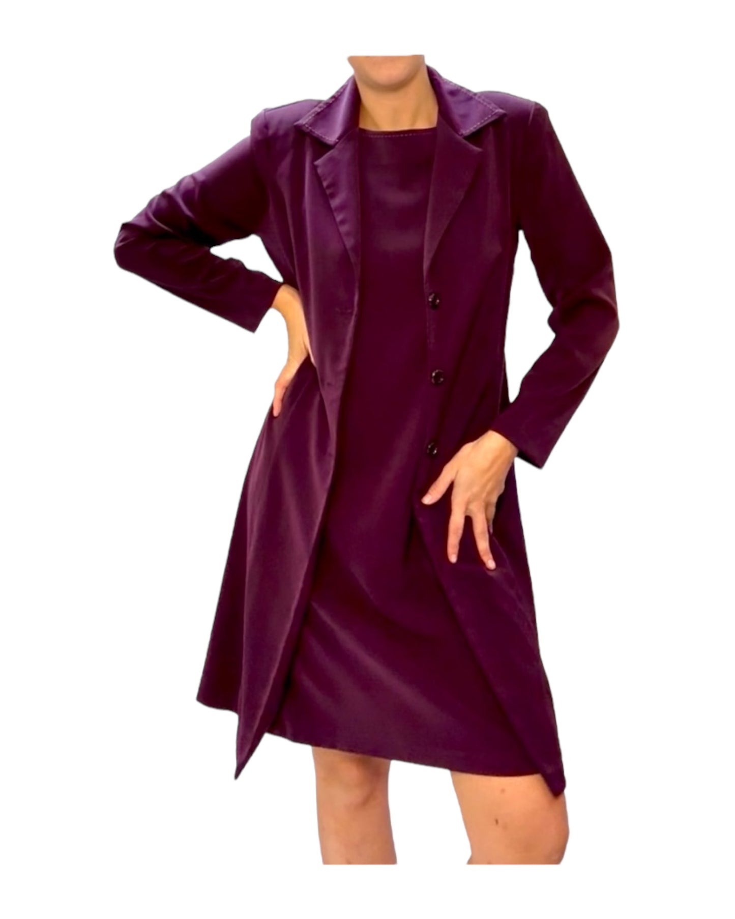Vintage Purple Dress Set