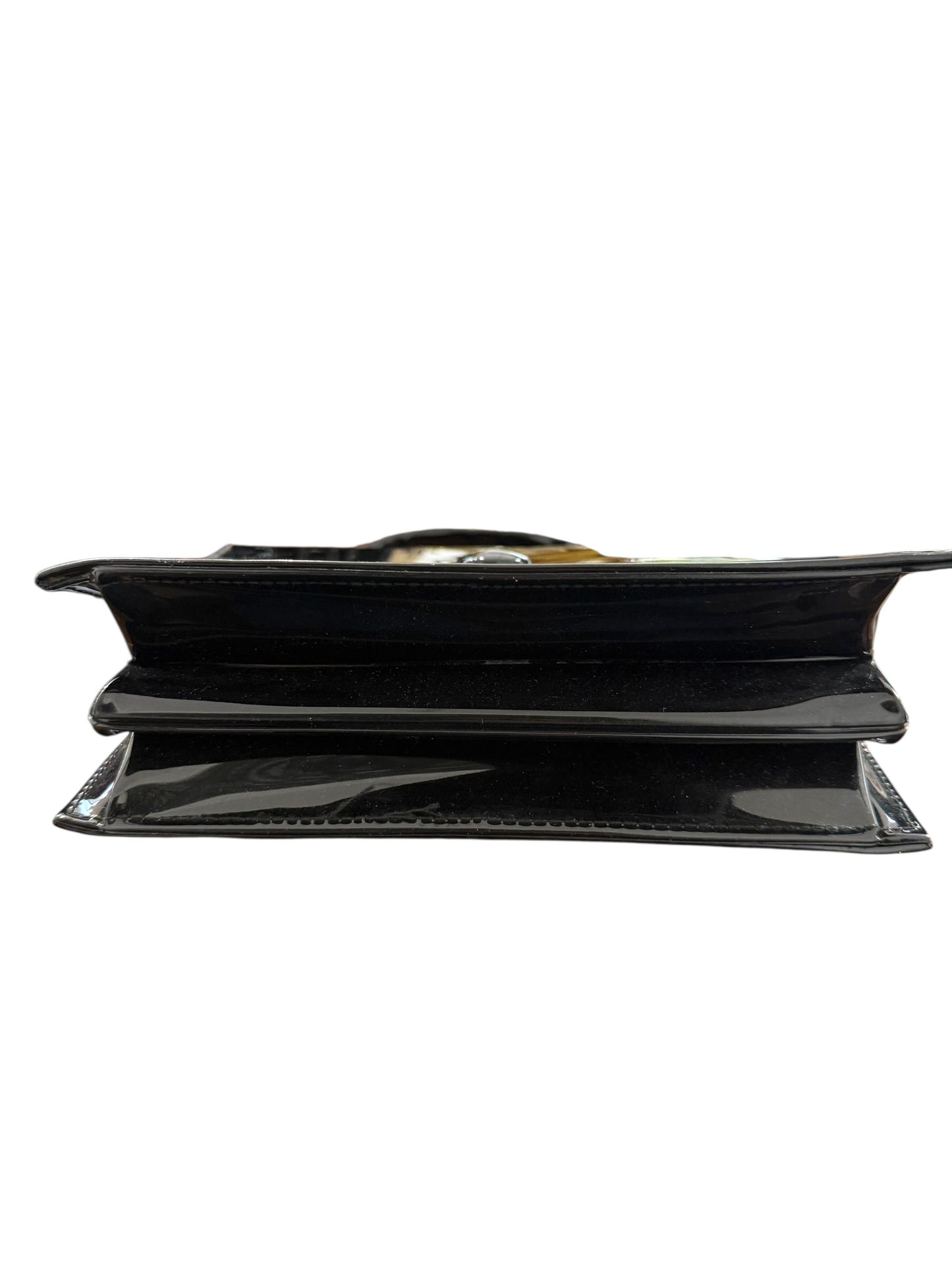 Vintage Black Patent Leather Purse
