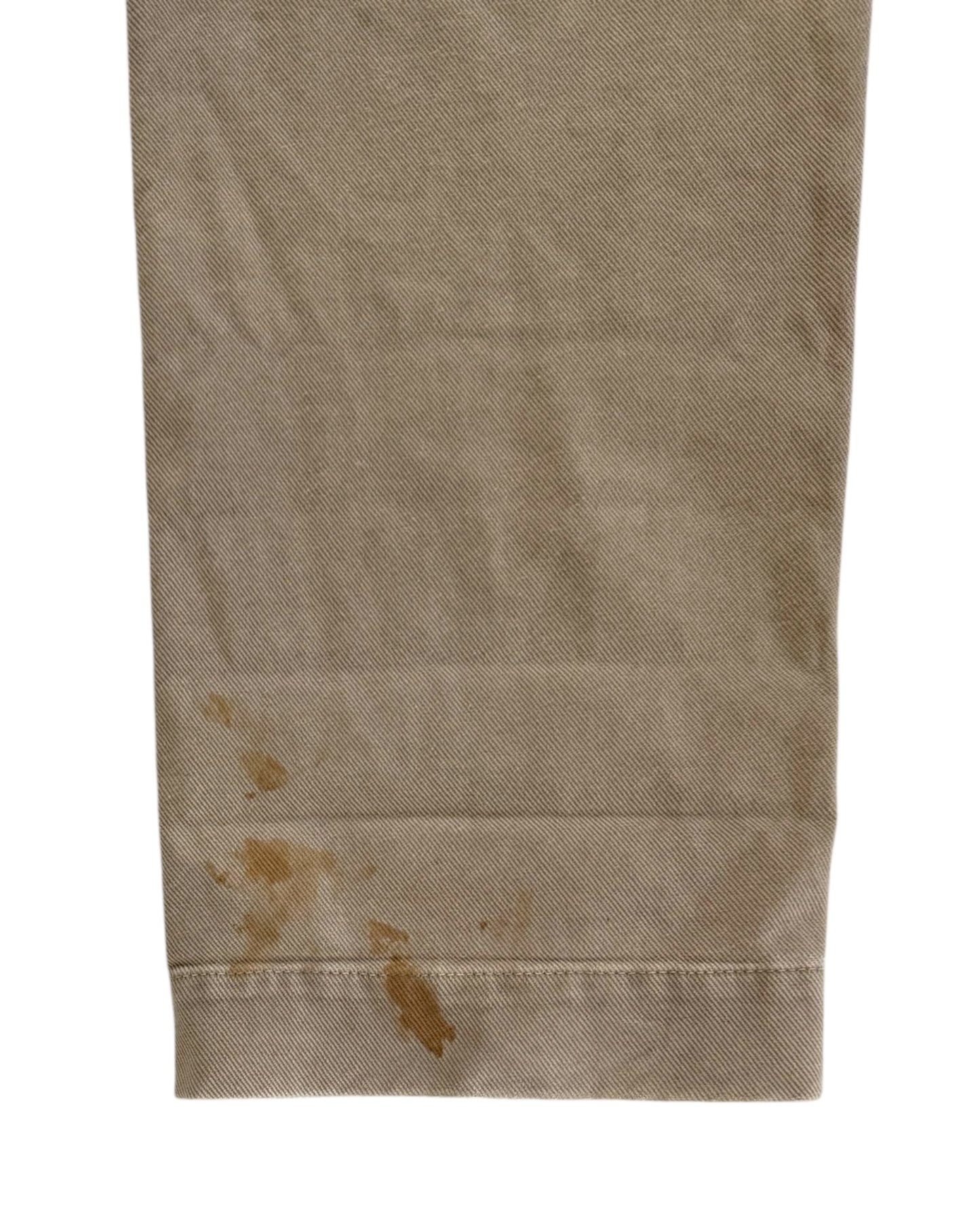 Vintage 2010 Maison Margiela Deconstructed Tan Pants