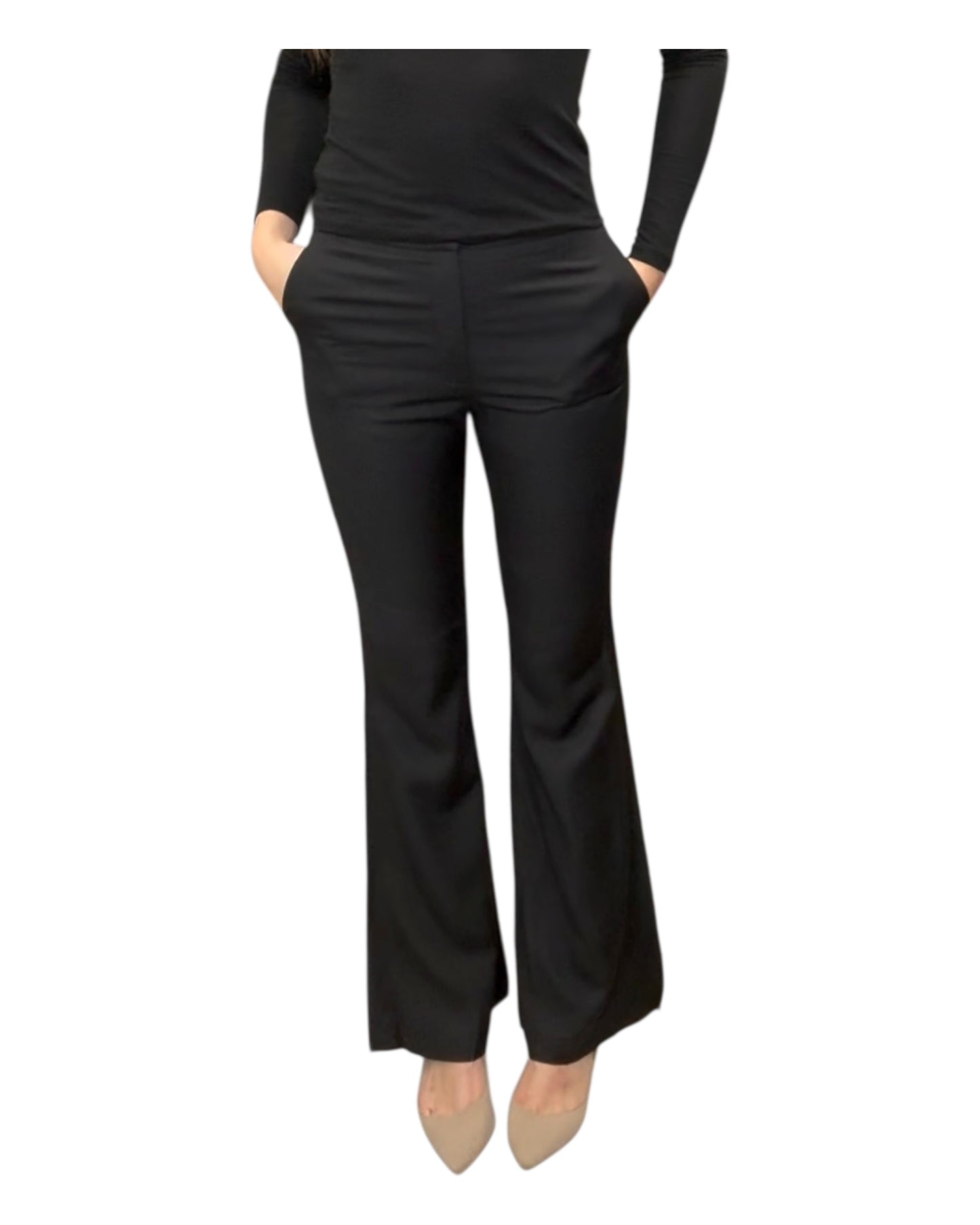 Pre-Loved Stella McCartney Flared Black Trousers