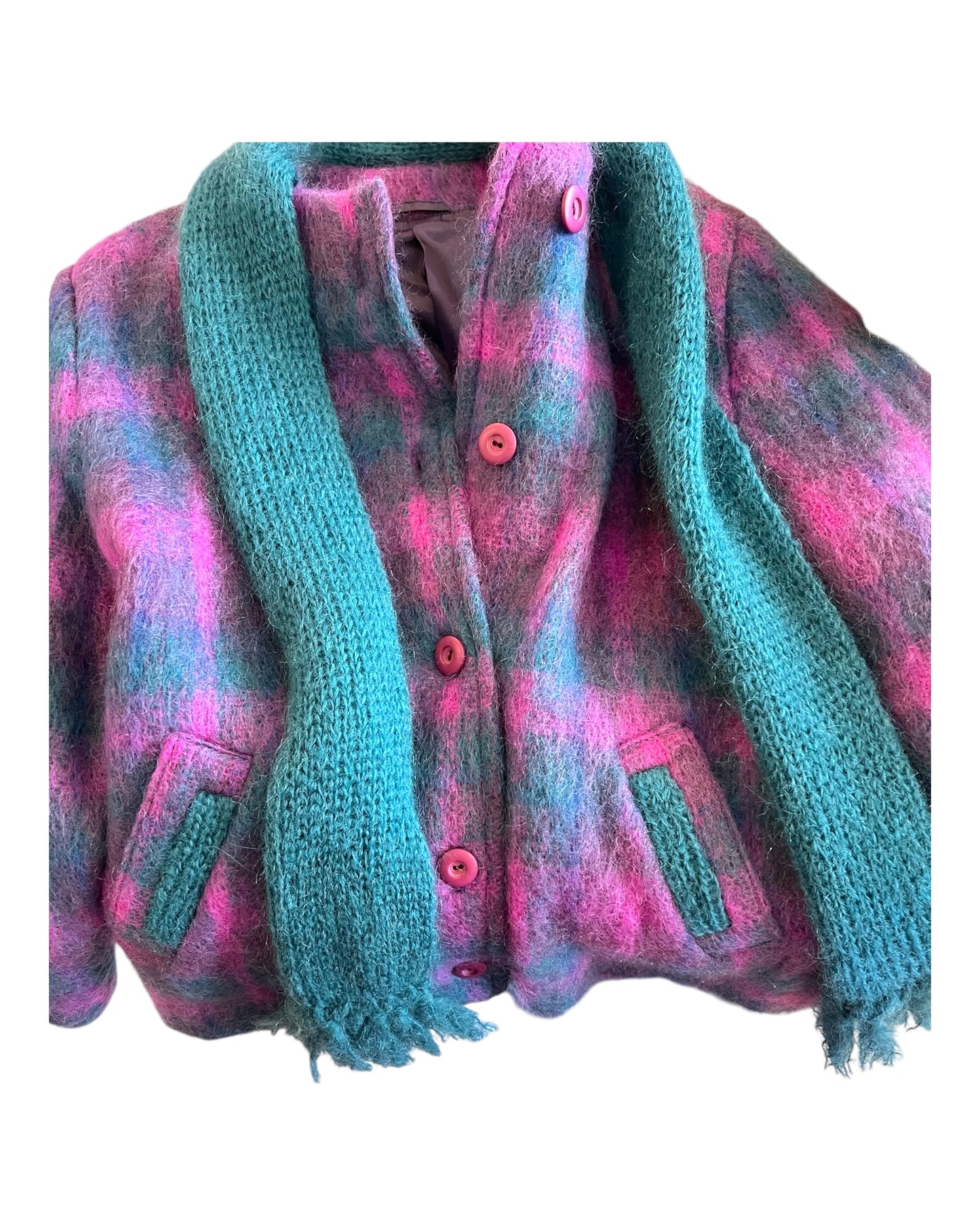 Vintage Donegal Design Wool Jacket