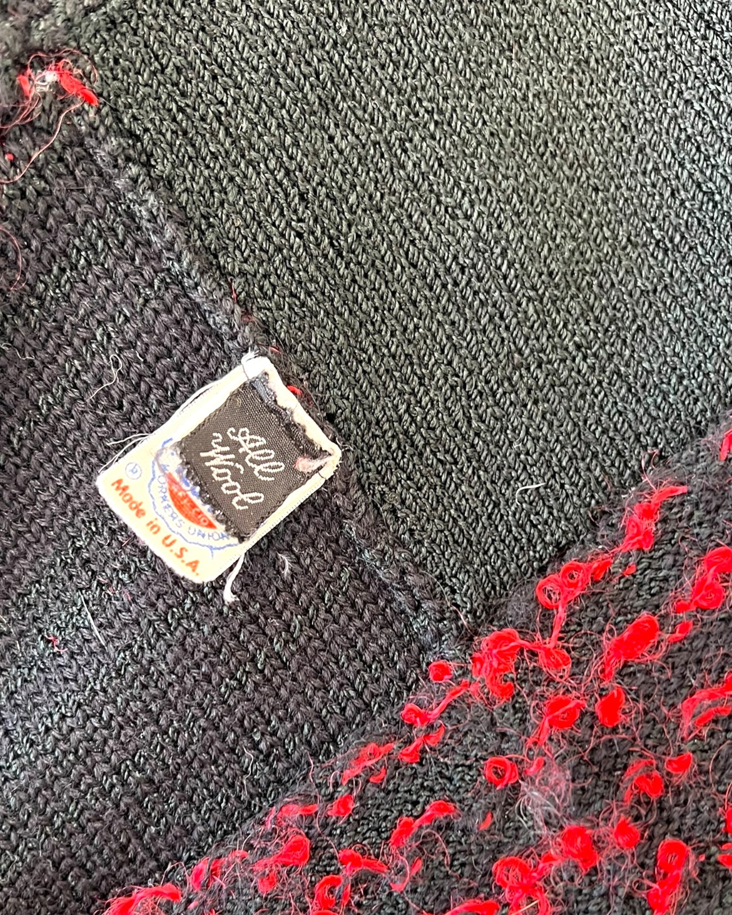 Vintage Adolfo Wool Evening Jacket