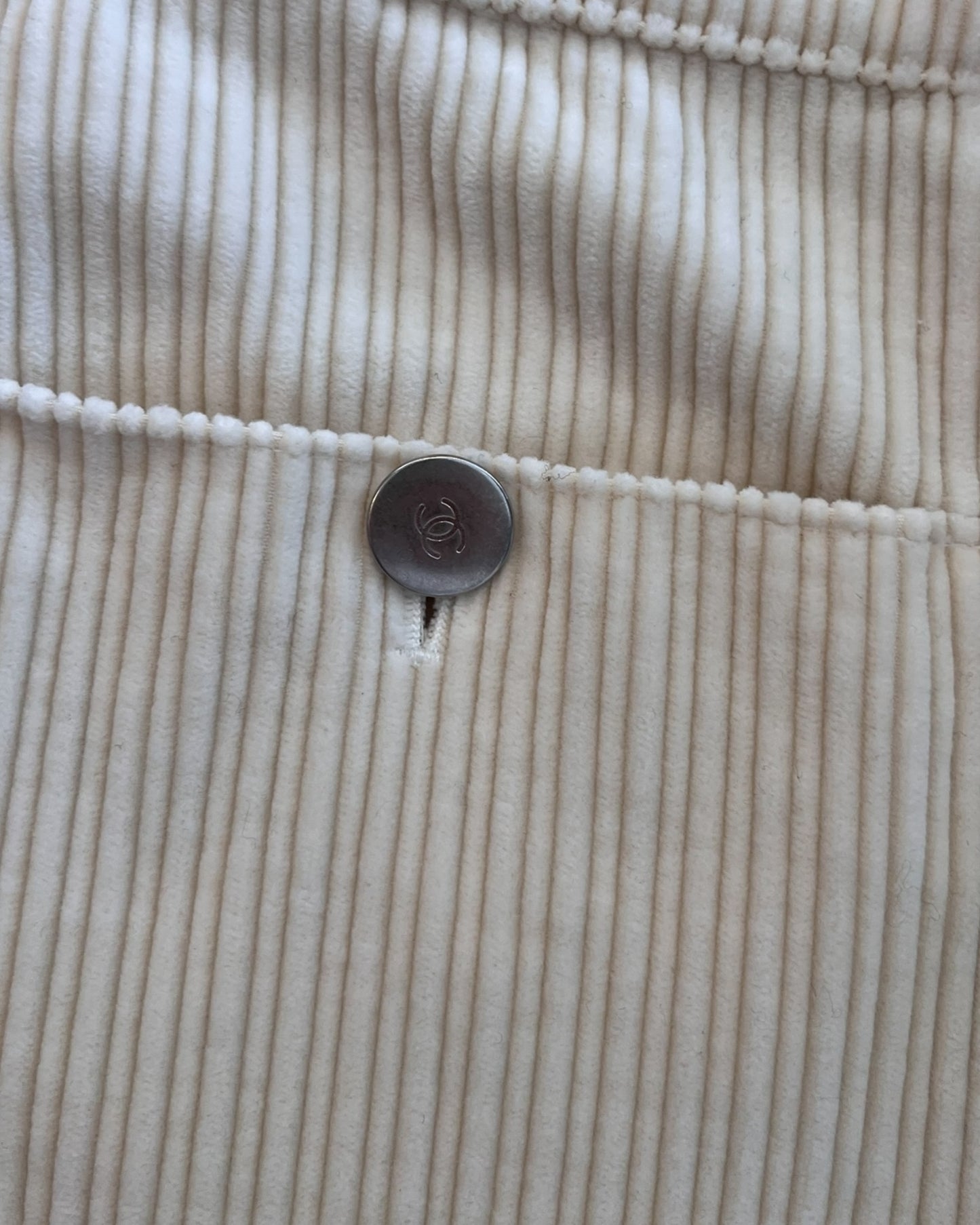 Vintage 2006 Chanel Corduroy Flare Pants