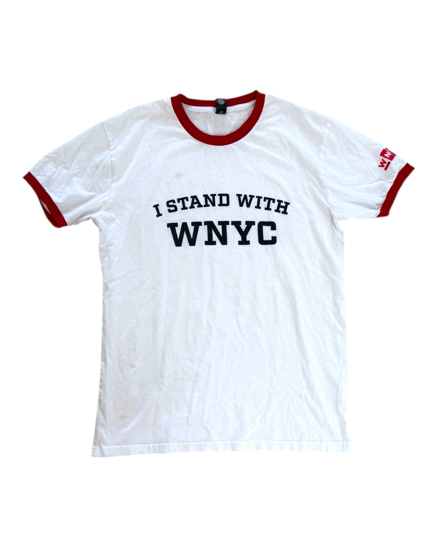 Vintage WNYC White Tee