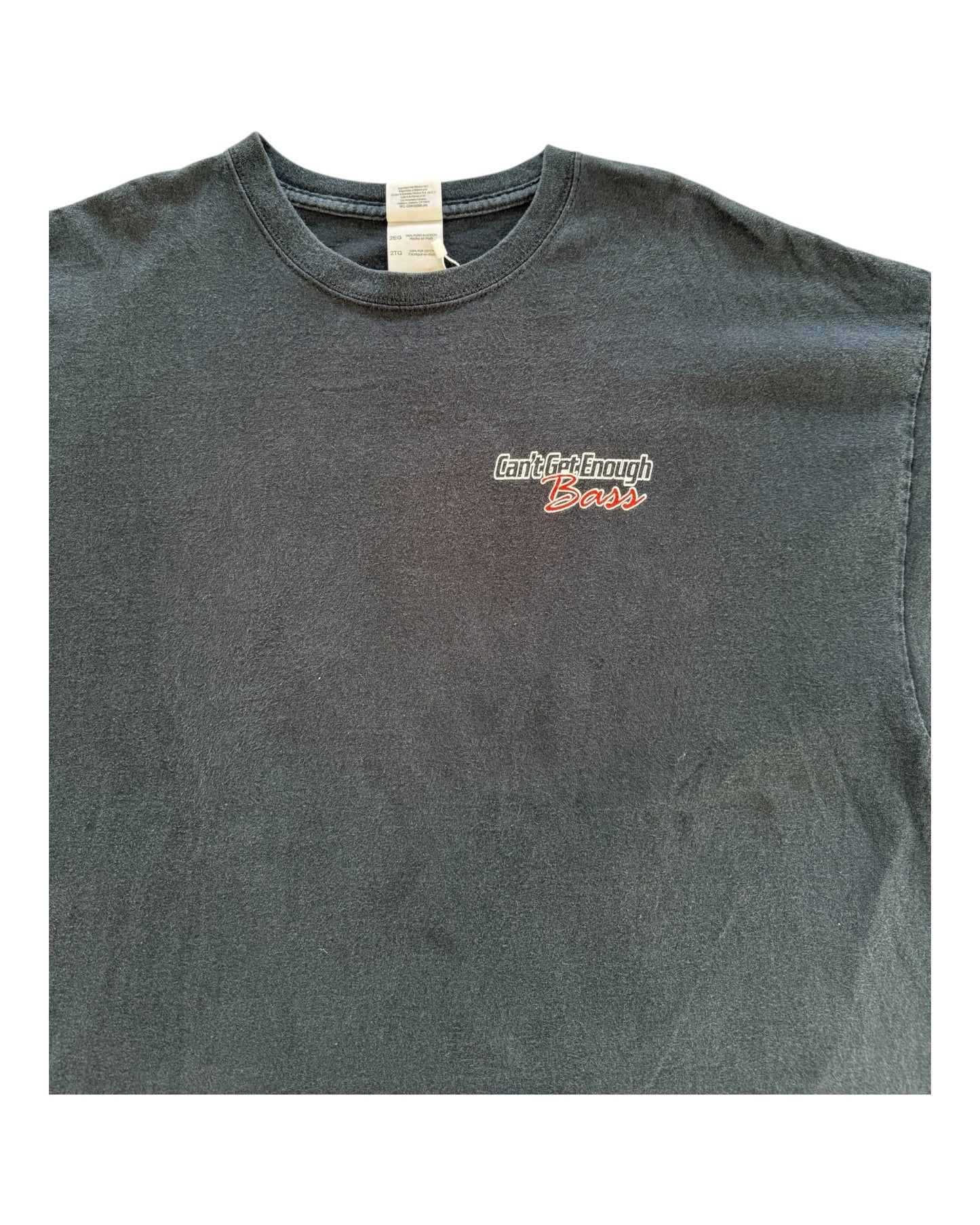Vintage "Can't Get Enough Bass" Black Tee