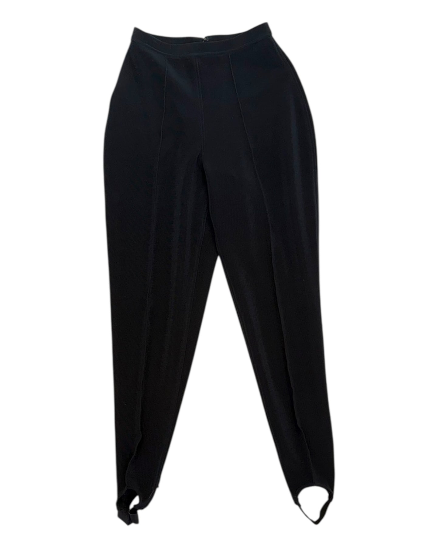 Vintage Black and Gold Stretchy Pant Suit