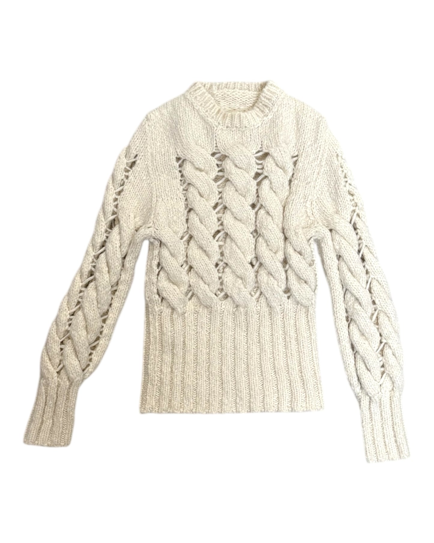 Vintage Cable Knit Sweater