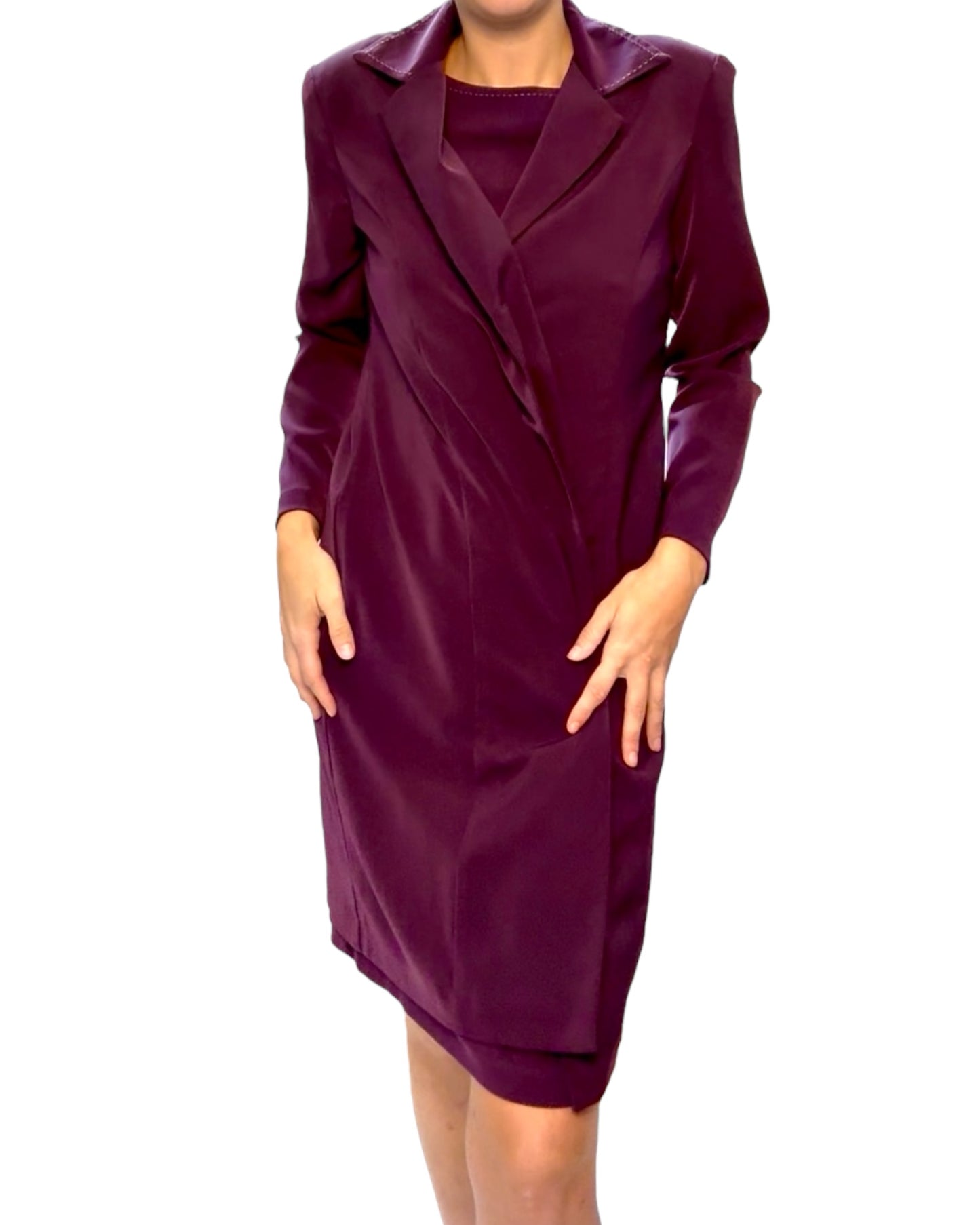 Vintage Purple Dress Set