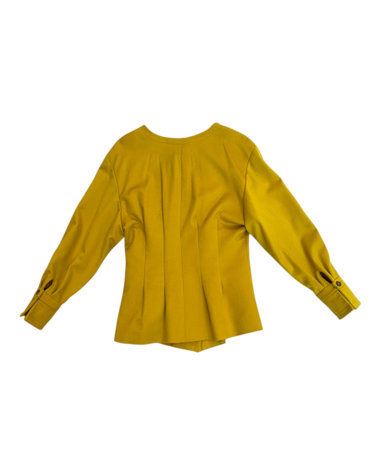 Vintage Karl Lagerfeld Yellow Evening Jacket