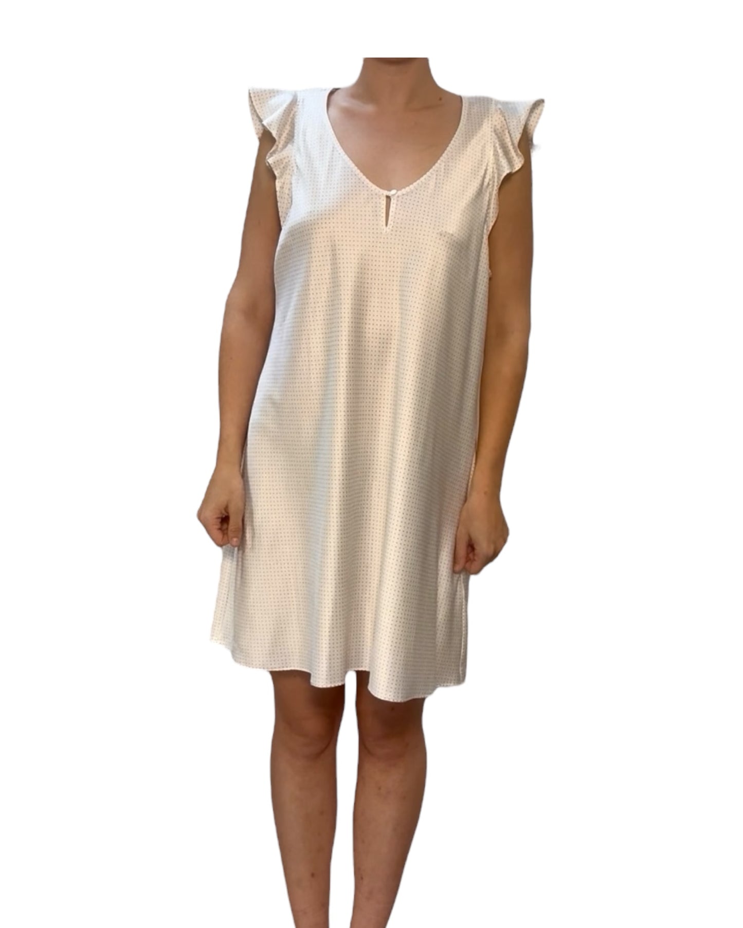 Vintage Lauren by Ralph Lauren Polka Dot Slip Dress