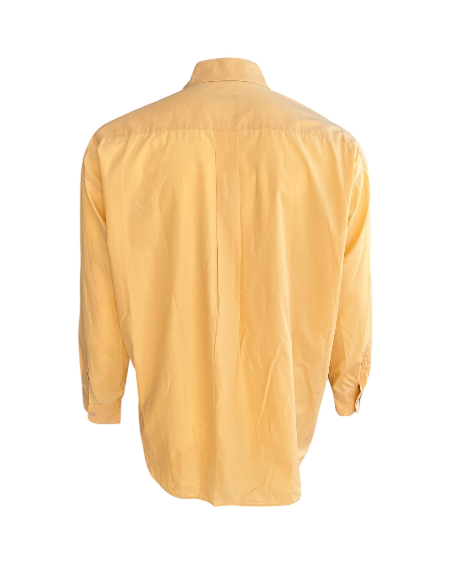 Vintage Romeo Gigli Yellow Button-Up Top