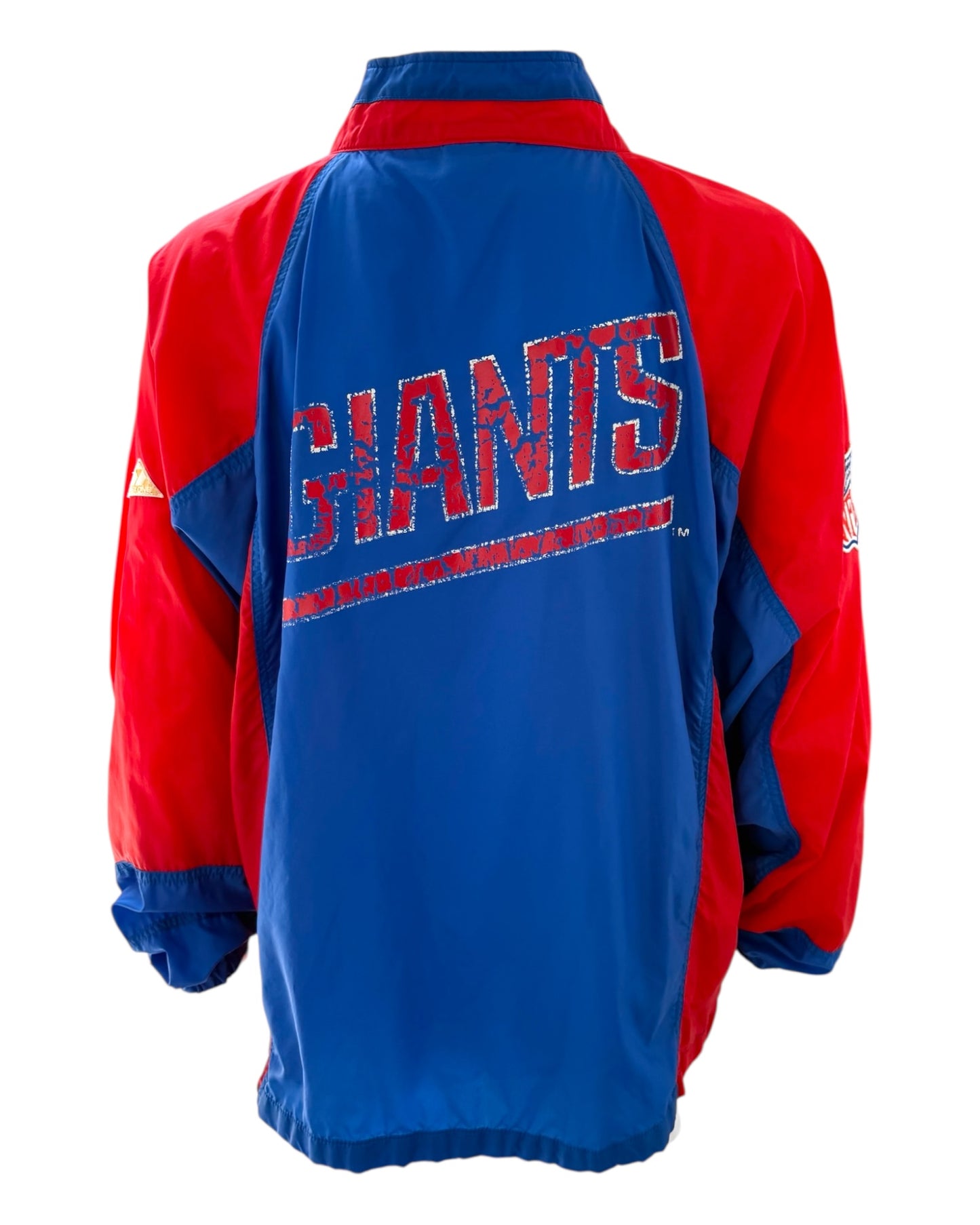 Vintage NY Giants Quarter-Zip Windbreaker
