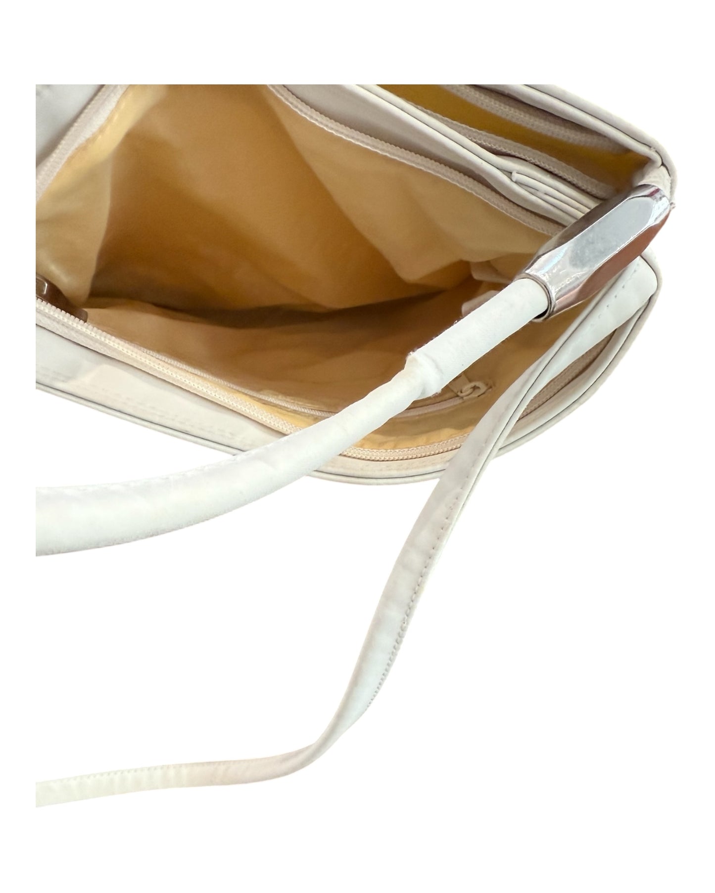 Vintage Y2K White Butterfly Shoulder Bag