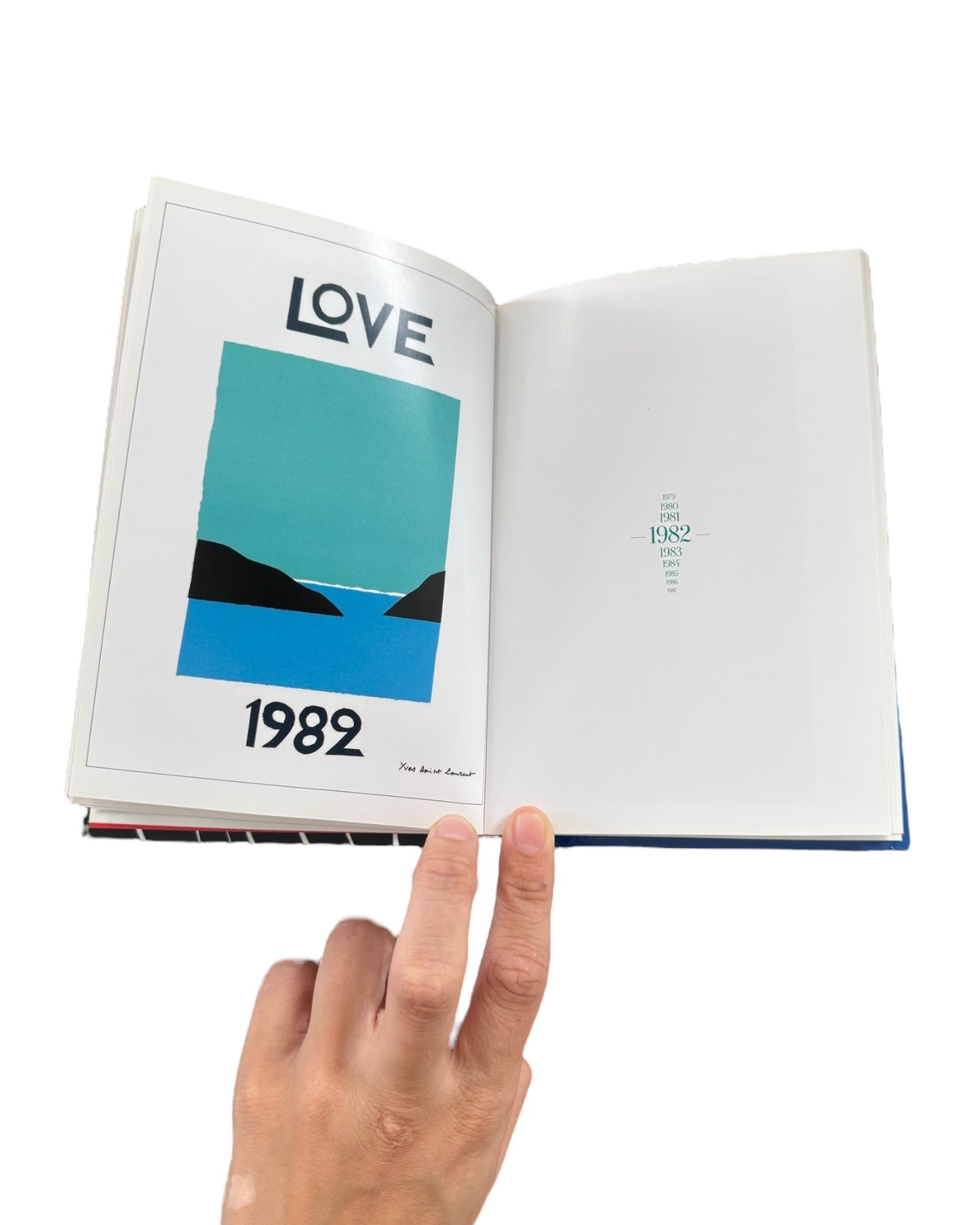 Pre-Loved 2018 Yves Saint Laurent "LOVE" Coffee Table Book