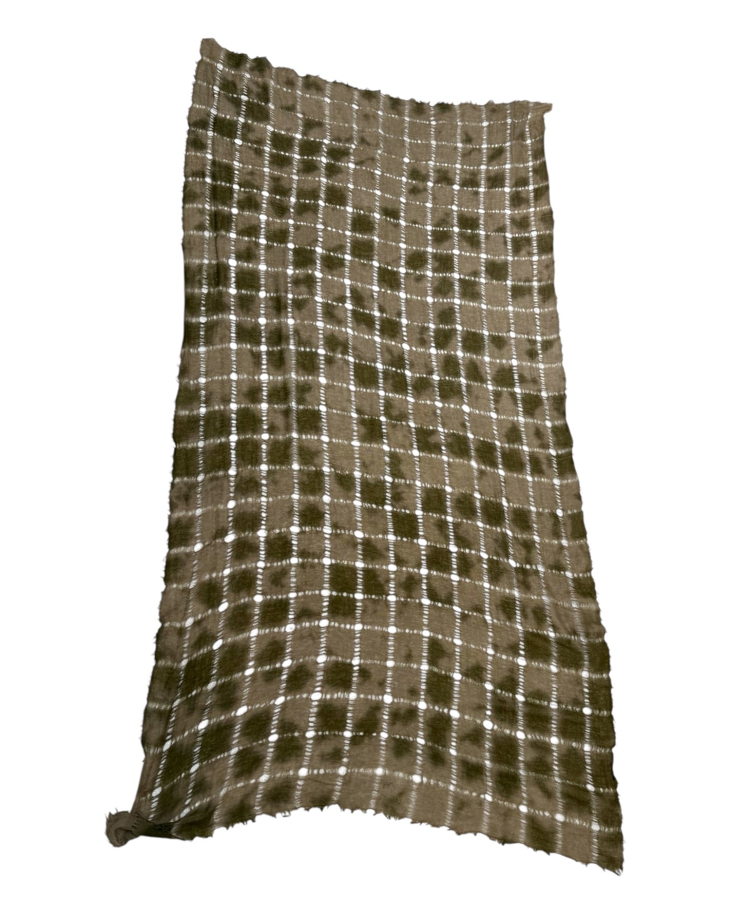 Pre-Loved Green Cashmere Shawl