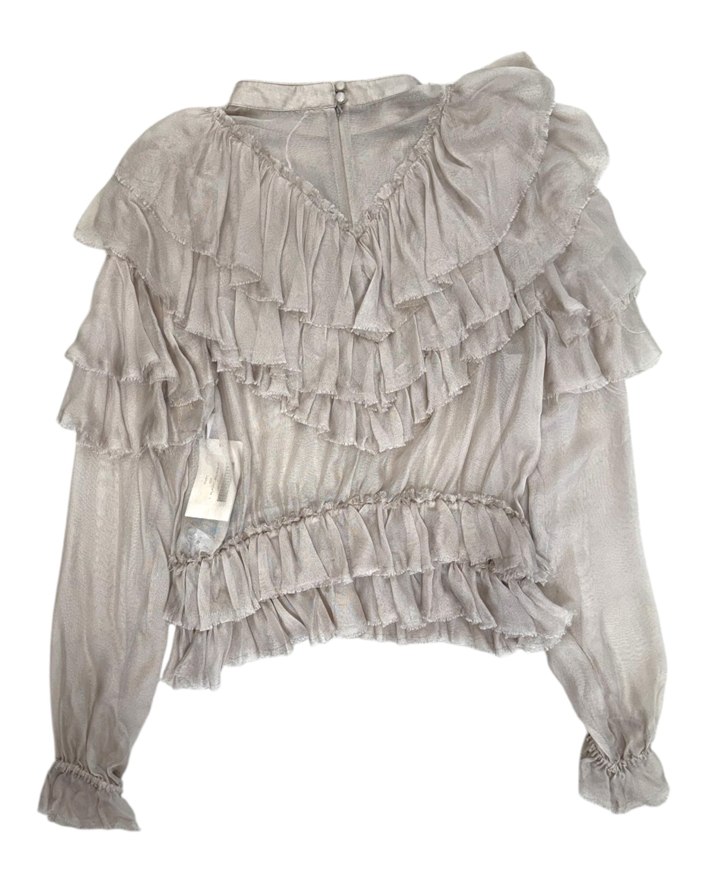 Pre-Loved SIR Bone Cosette Ruffle Top