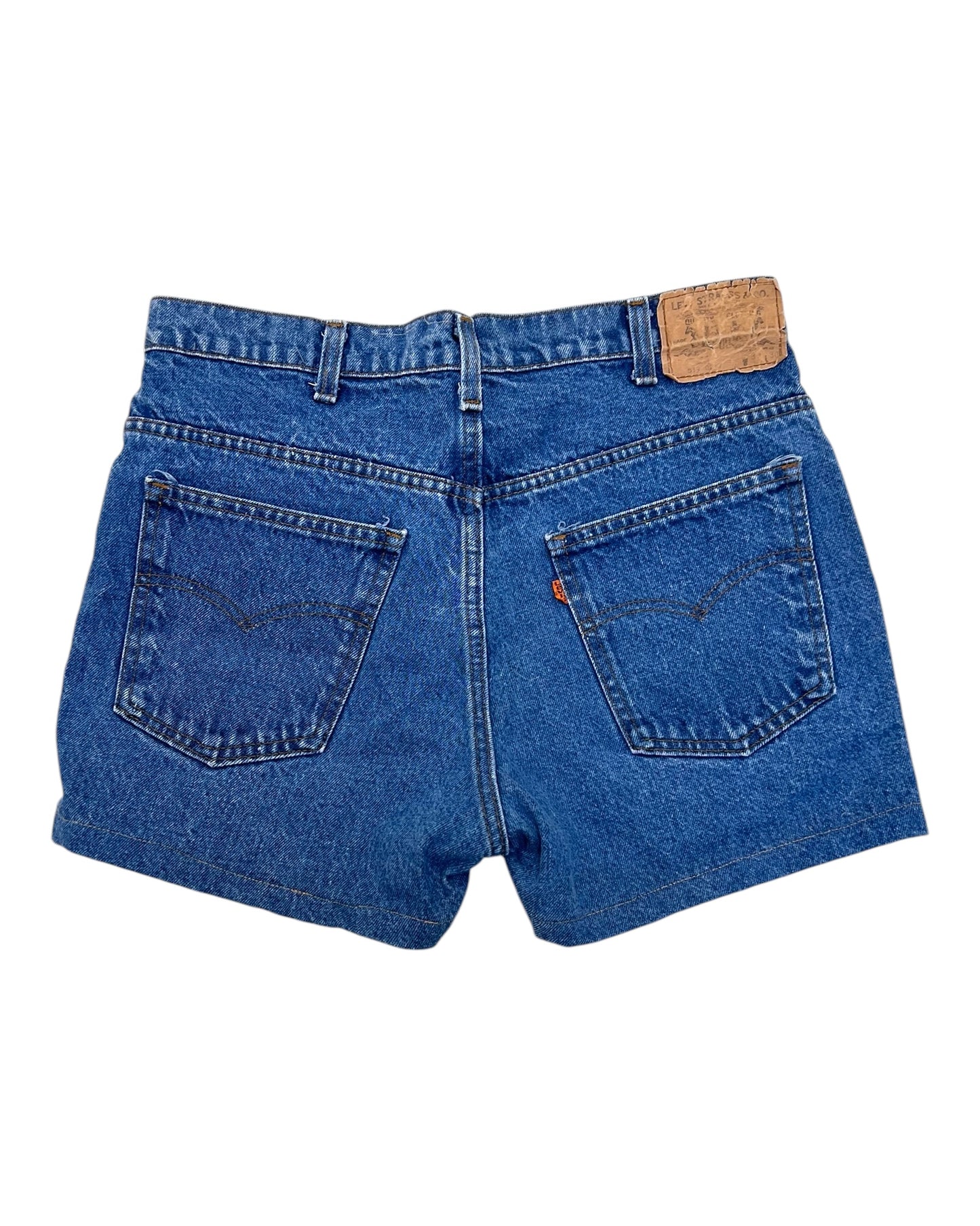 Vintage Levi's Blue Denim Mini Shorts