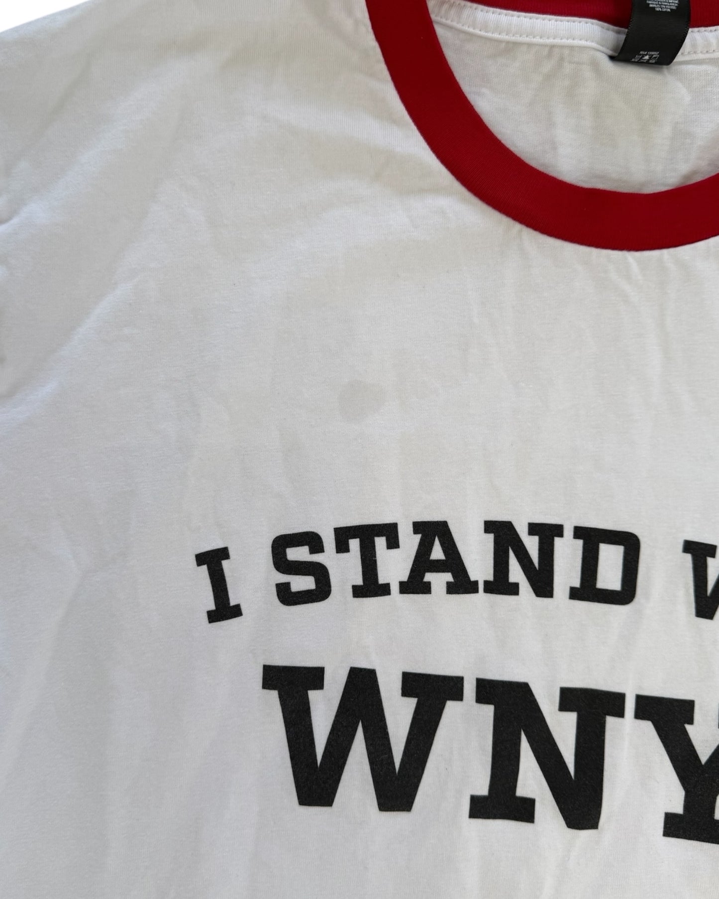 Vintage WNYC White Tee