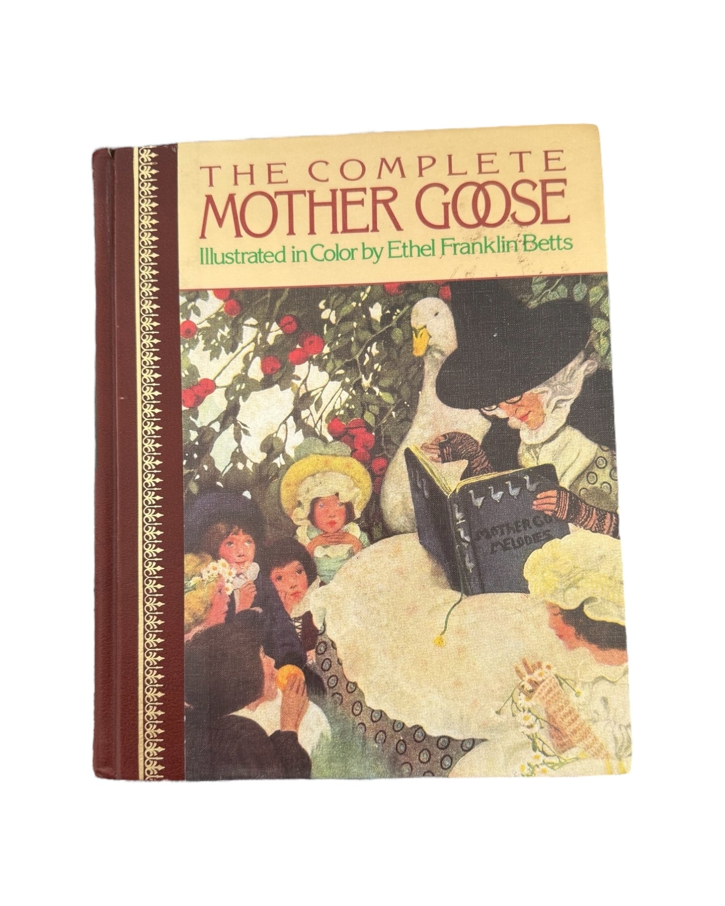 The Complete Mother Goose Illustrated in Color by Ethel Franklin Betts from 1988