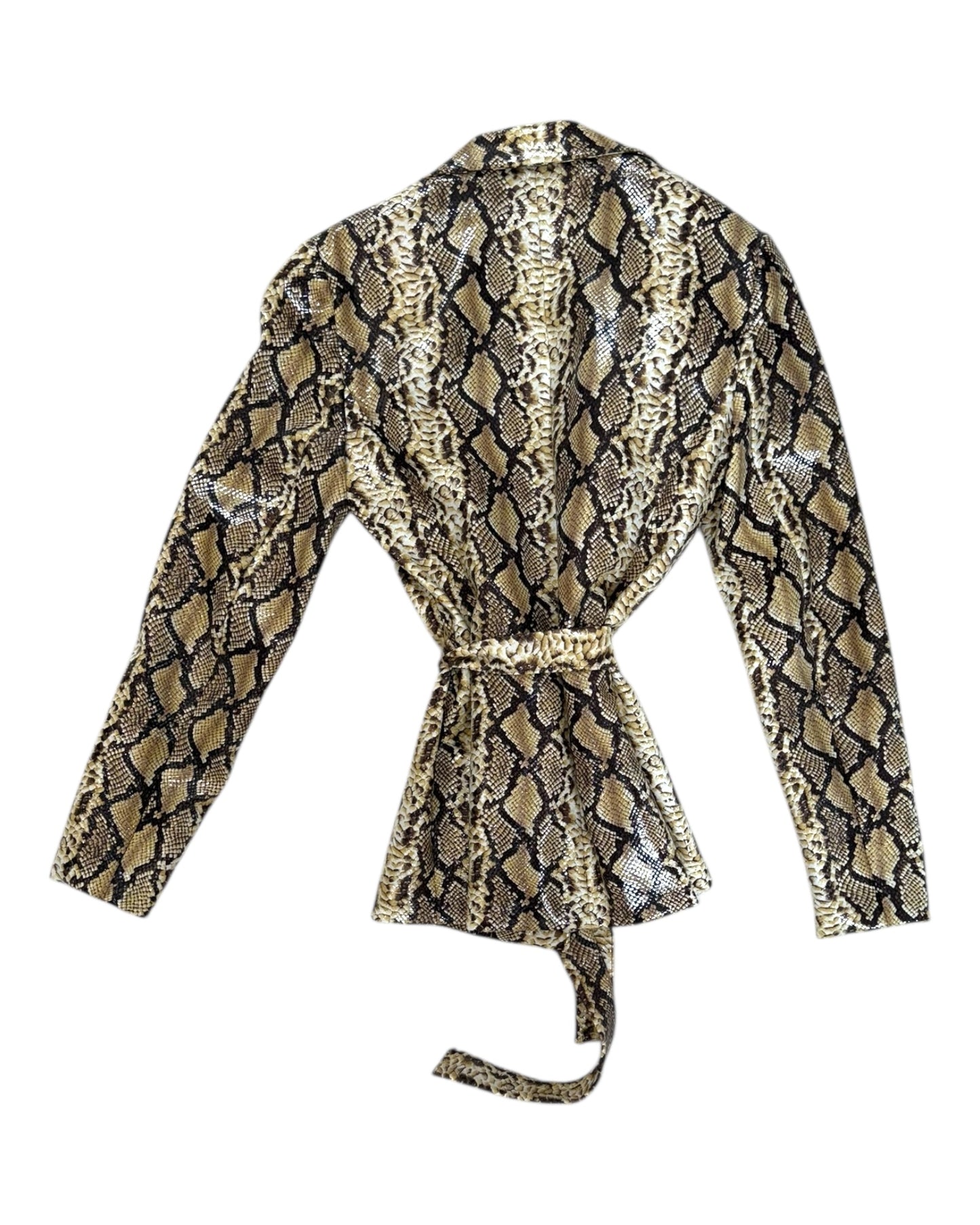 Vintage Caché Snakeskin Jacket