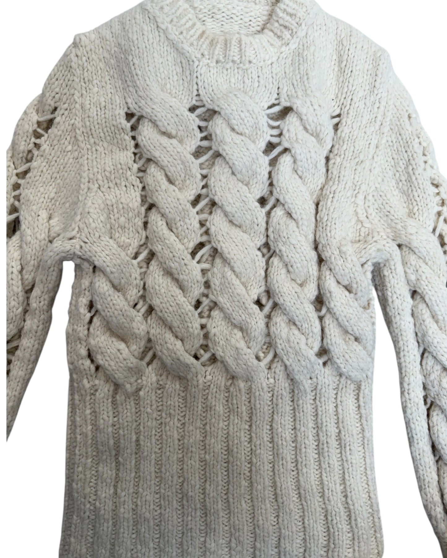 Vintage Cable Knit Sweater