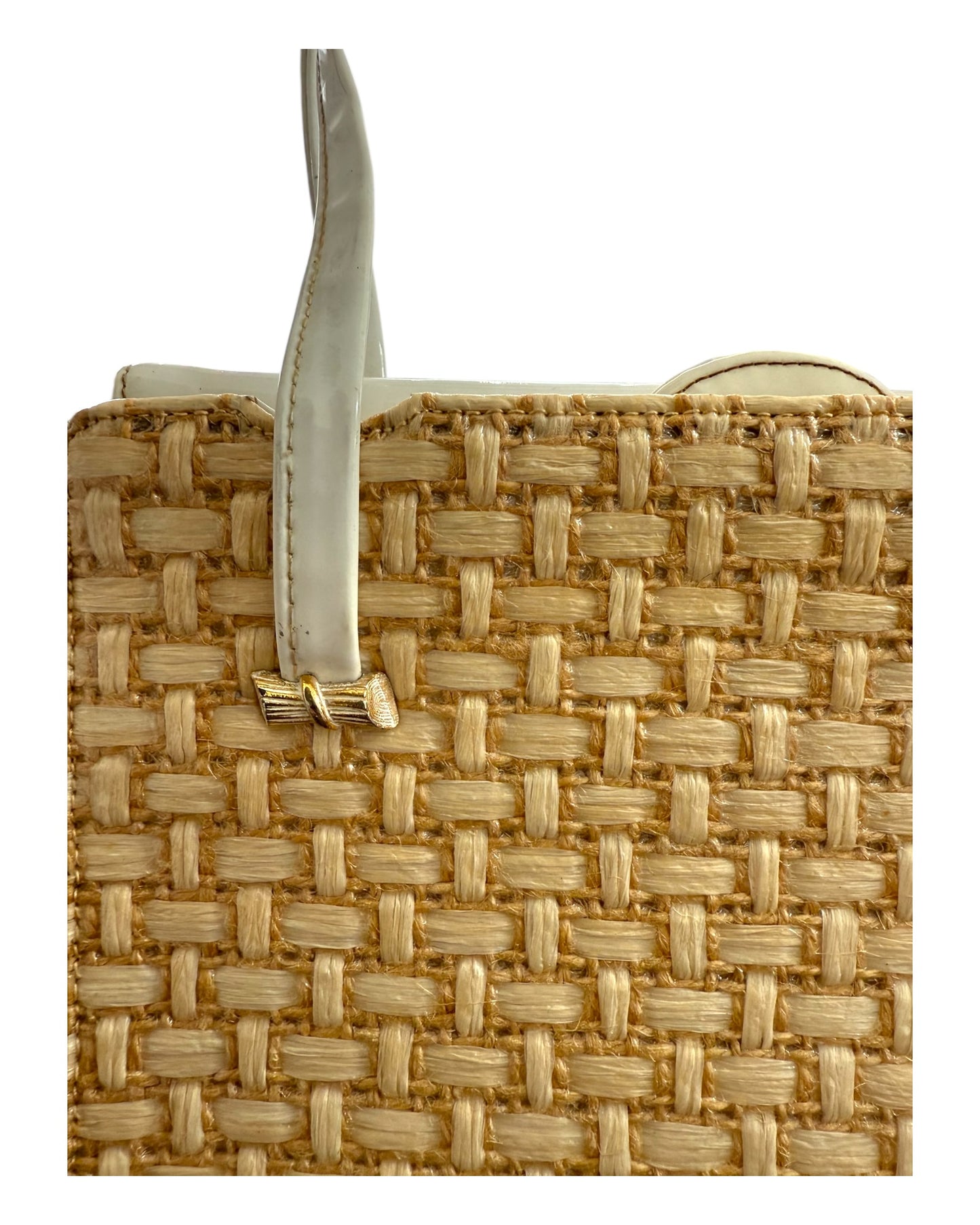 Vintage 1950's Small Picnic Bag