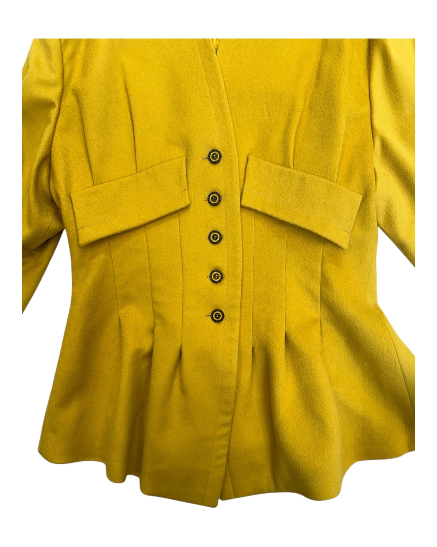 Vintage Karl Lagerfeld Yellow Evening Jacket