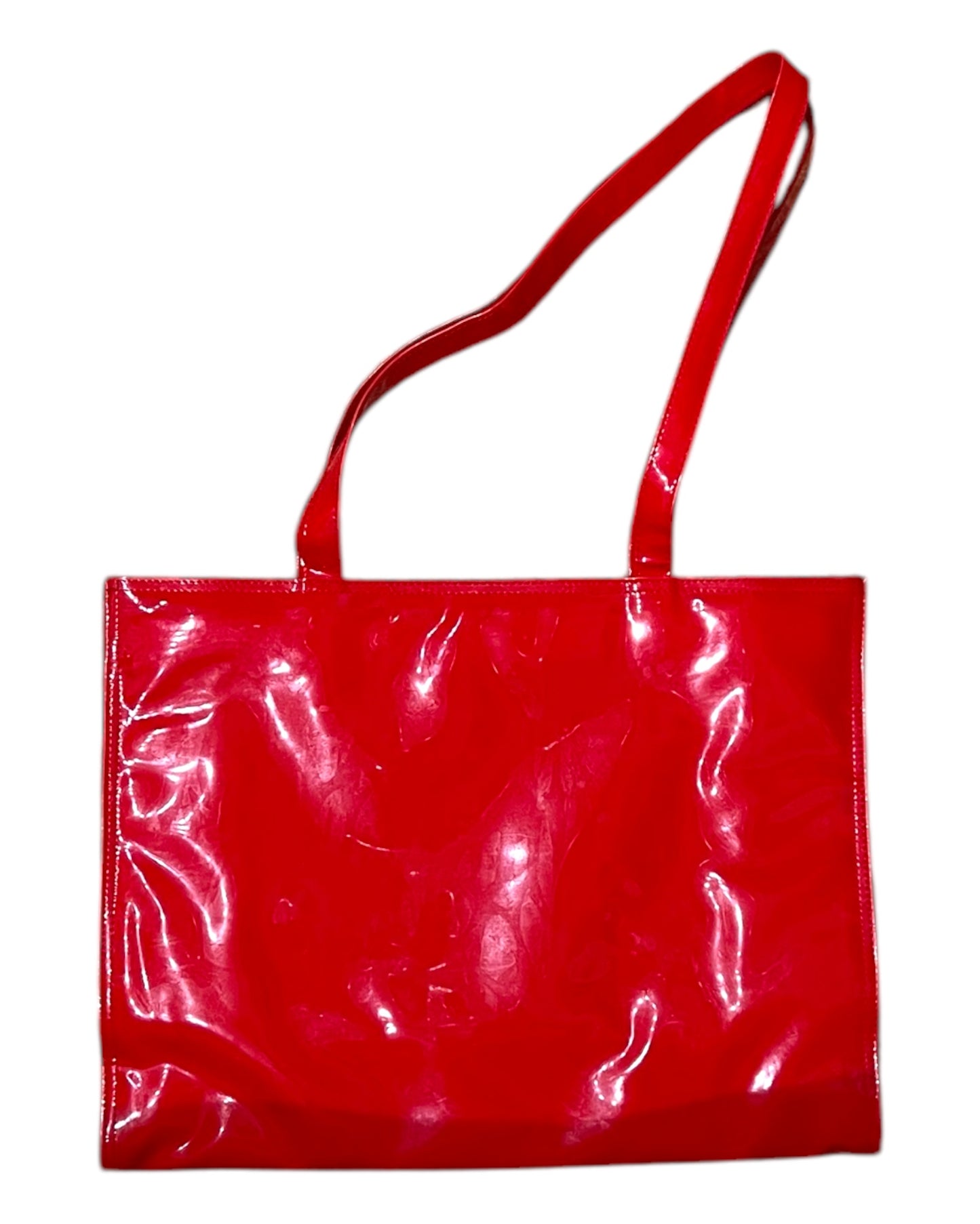 Vintage Red Patent Leather Bag