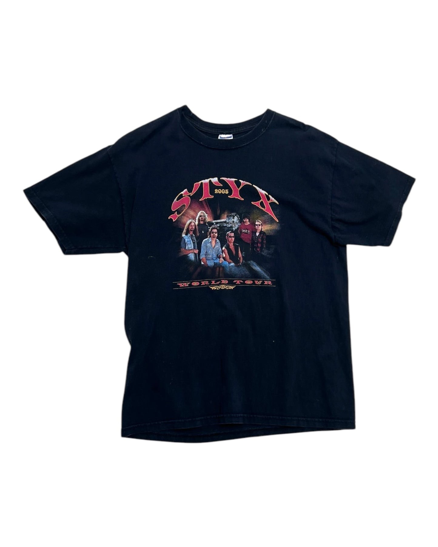 Vintage 2005 STYX World Tour Tee