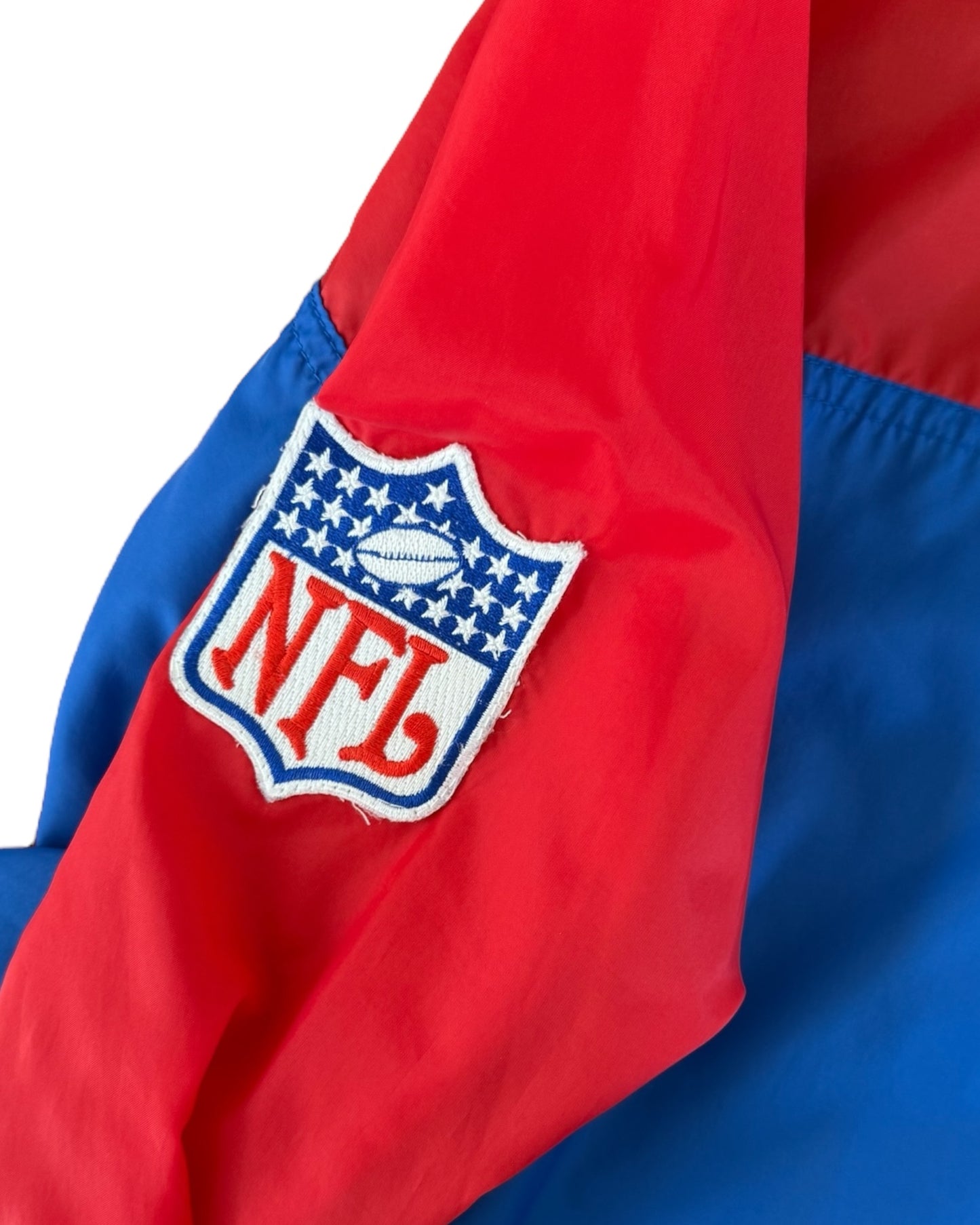Vintage NY Giants Quarter-Zip Windbreaker