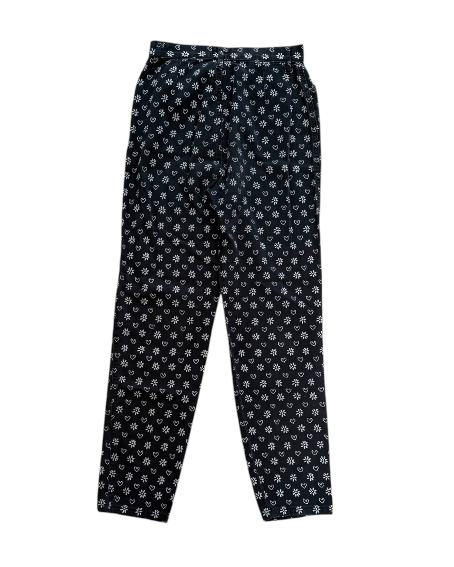 Vintage 1980s Moschino Graphic Print Jeans